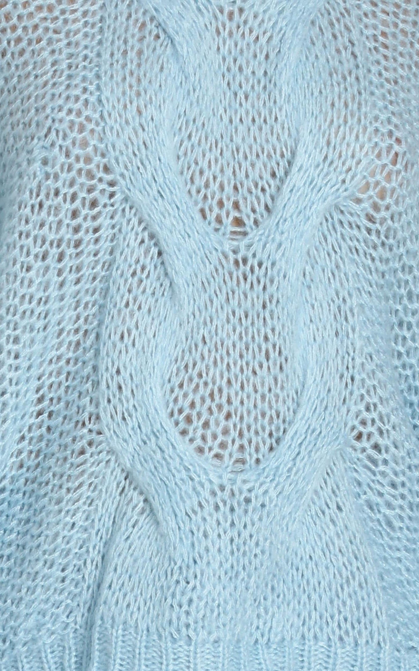 Jules Cable Knit Jumper in  Blue