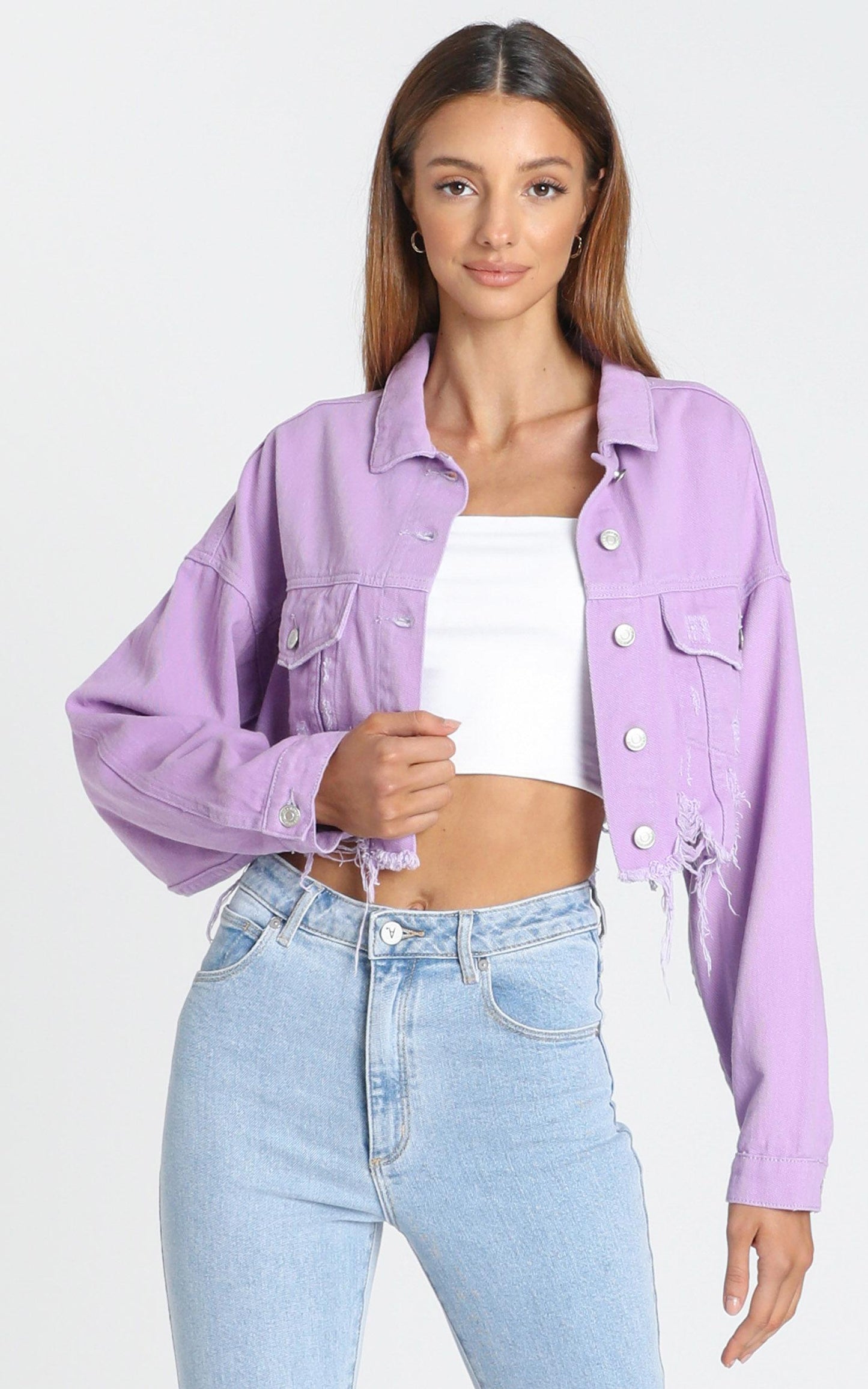 Julianne Jacket In Lavender