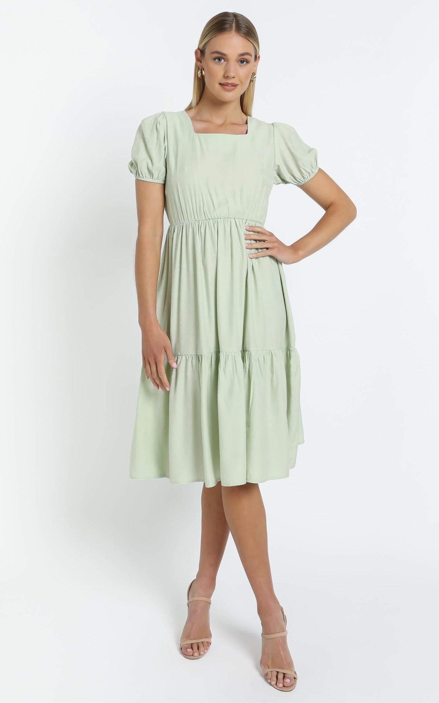 Juliette Dress in Green