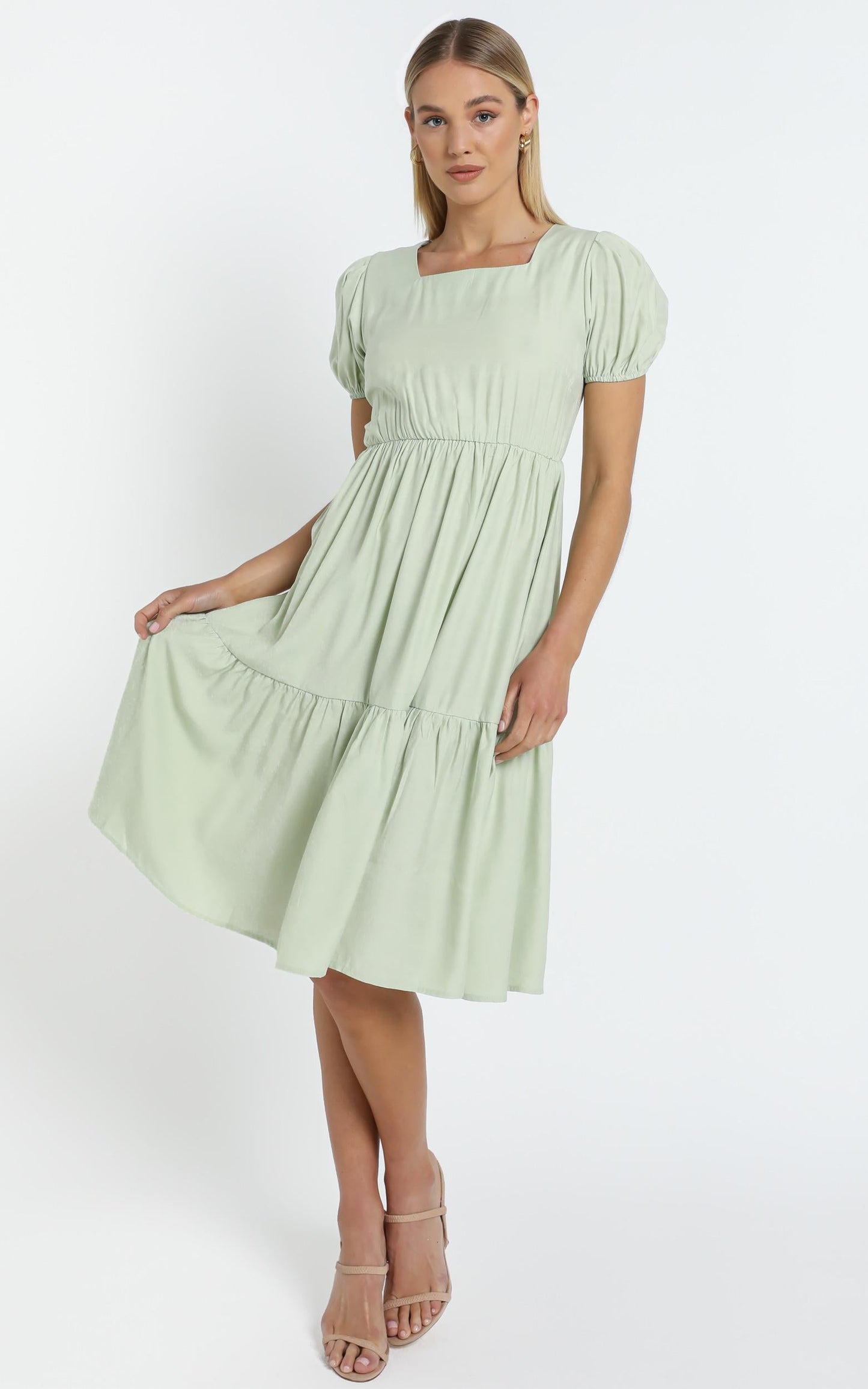Juliette Dress in Green
