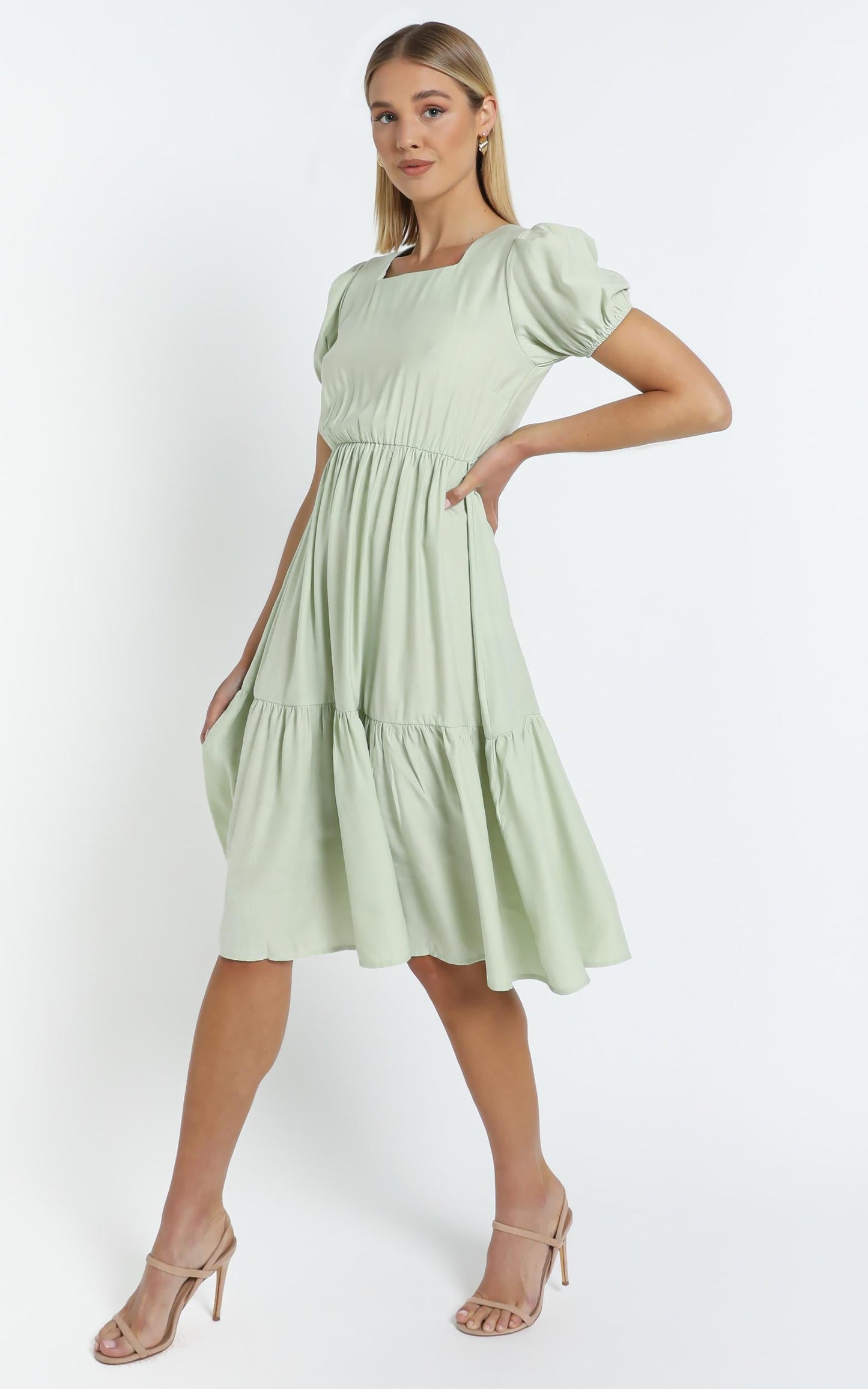 Juliette Dress in Green
