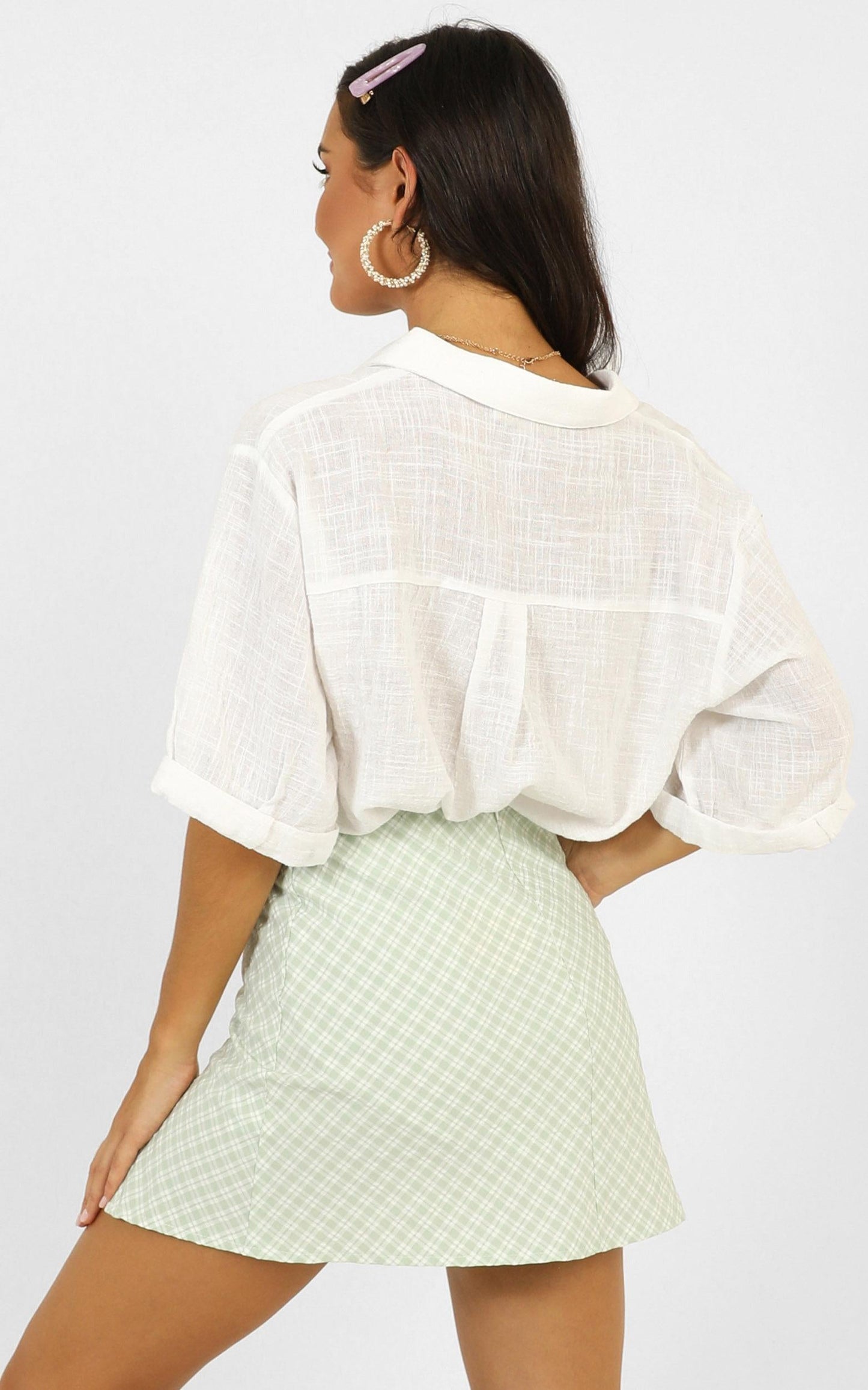 Just Beachy Shirt In White