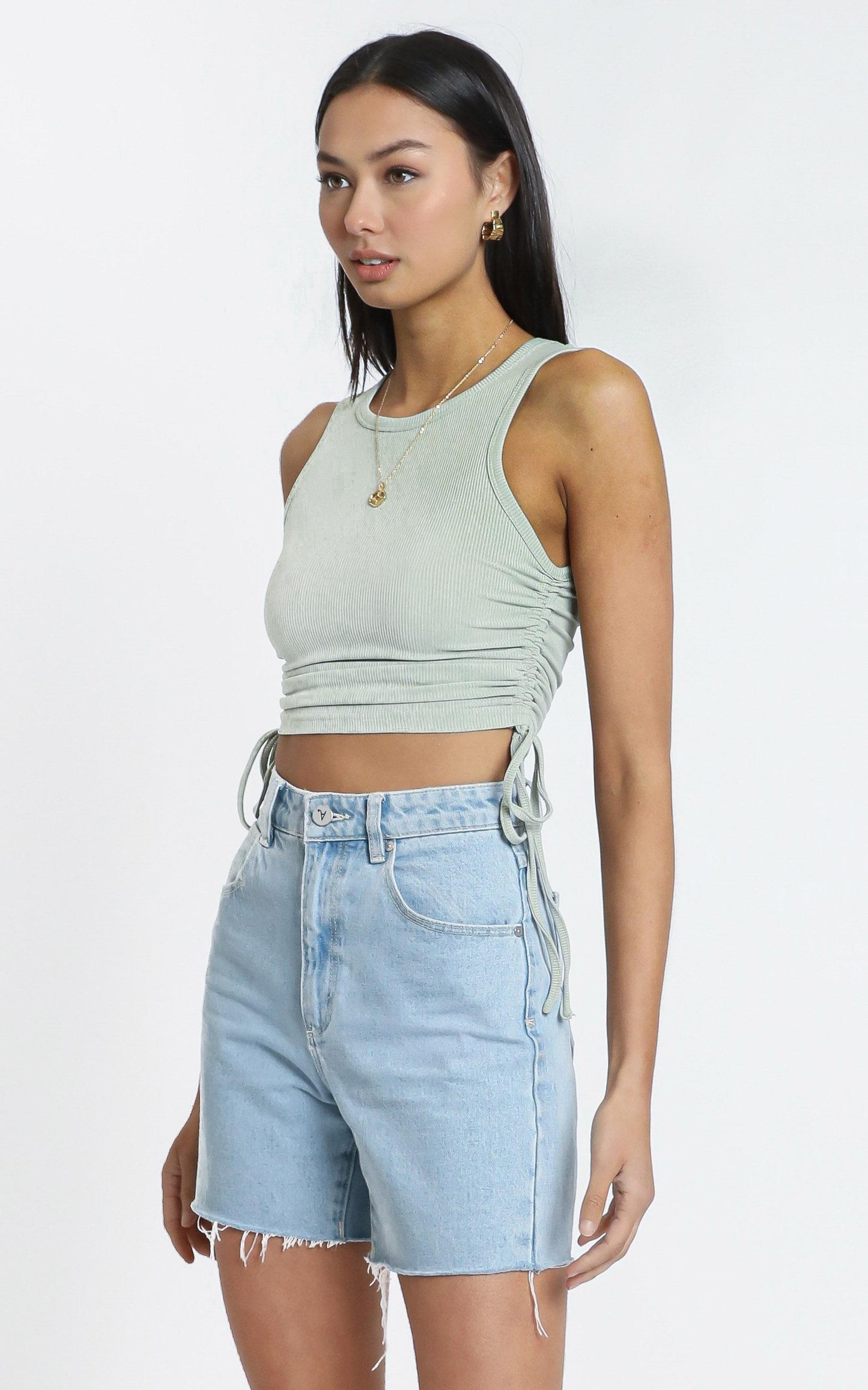 Katharine Top in Light Khaki