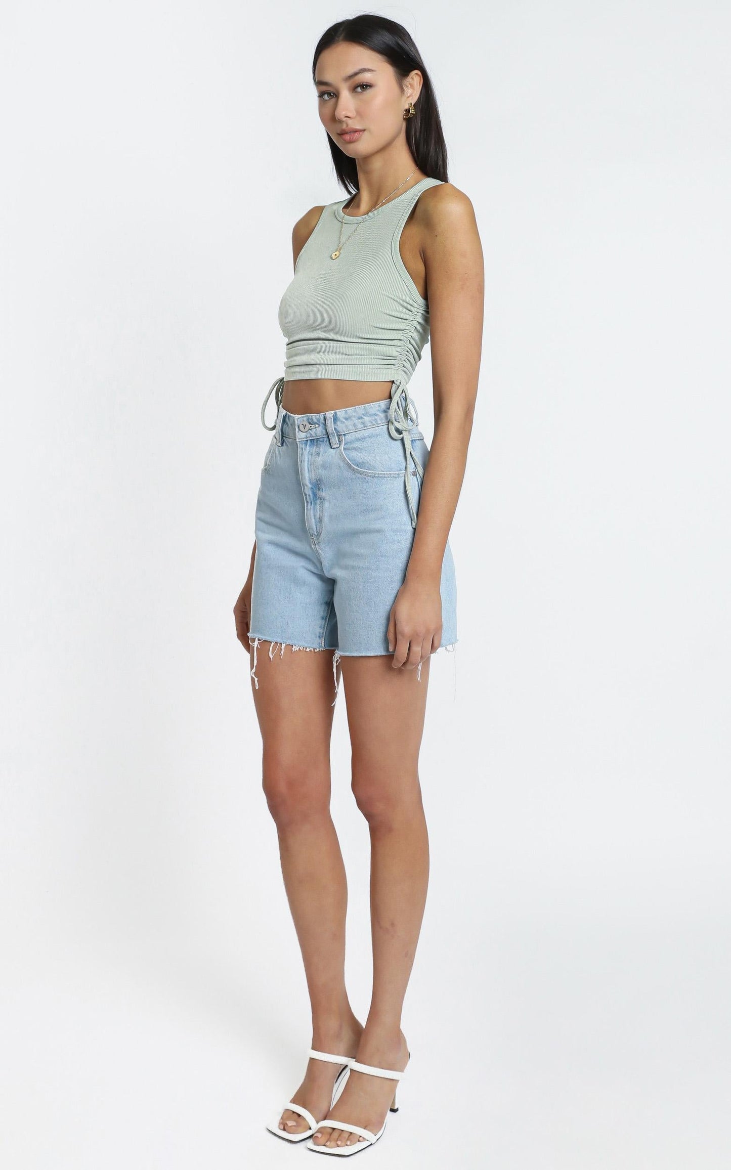 Katharine Top in Light Khaki