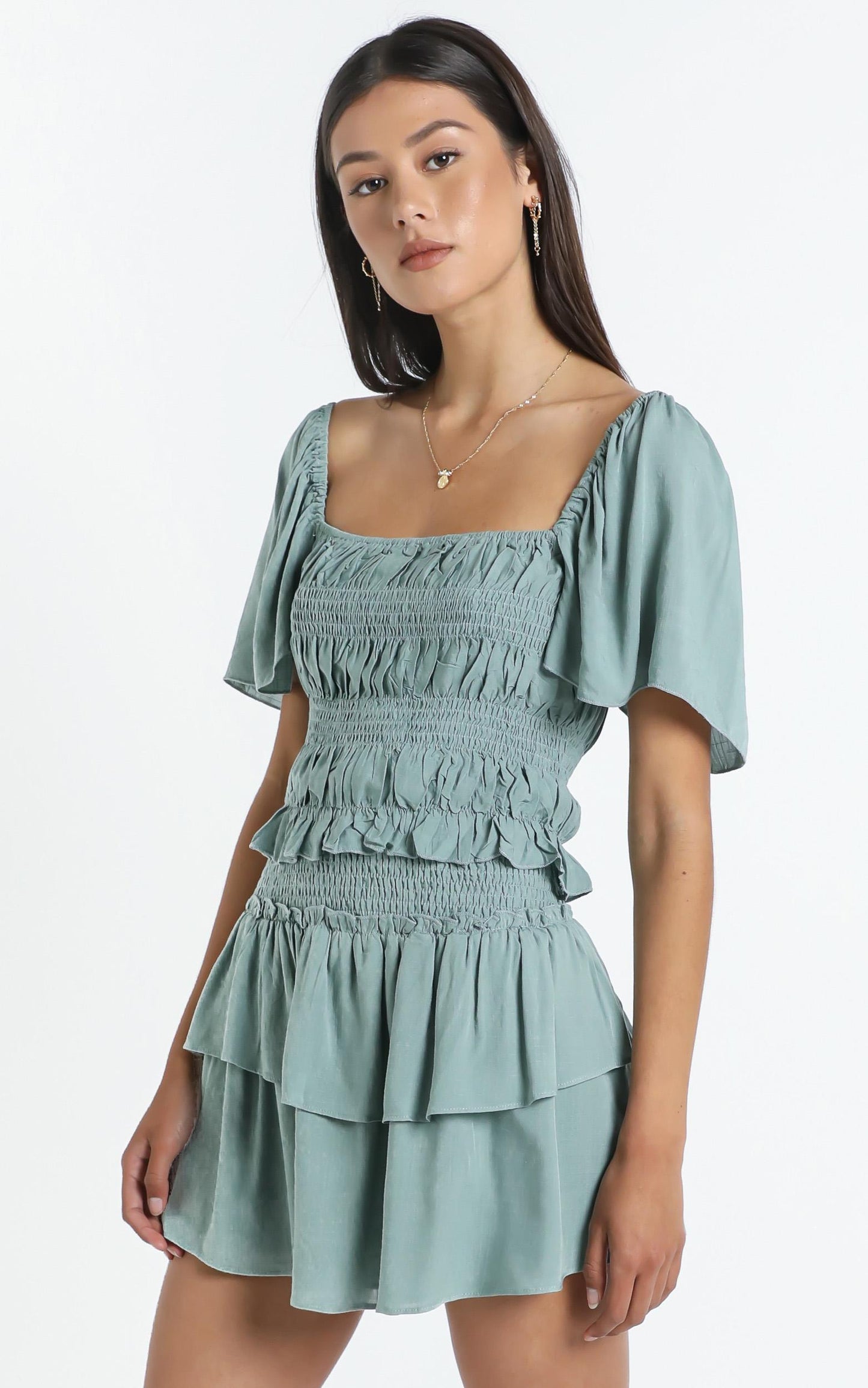 Kloe Skirt in Sage