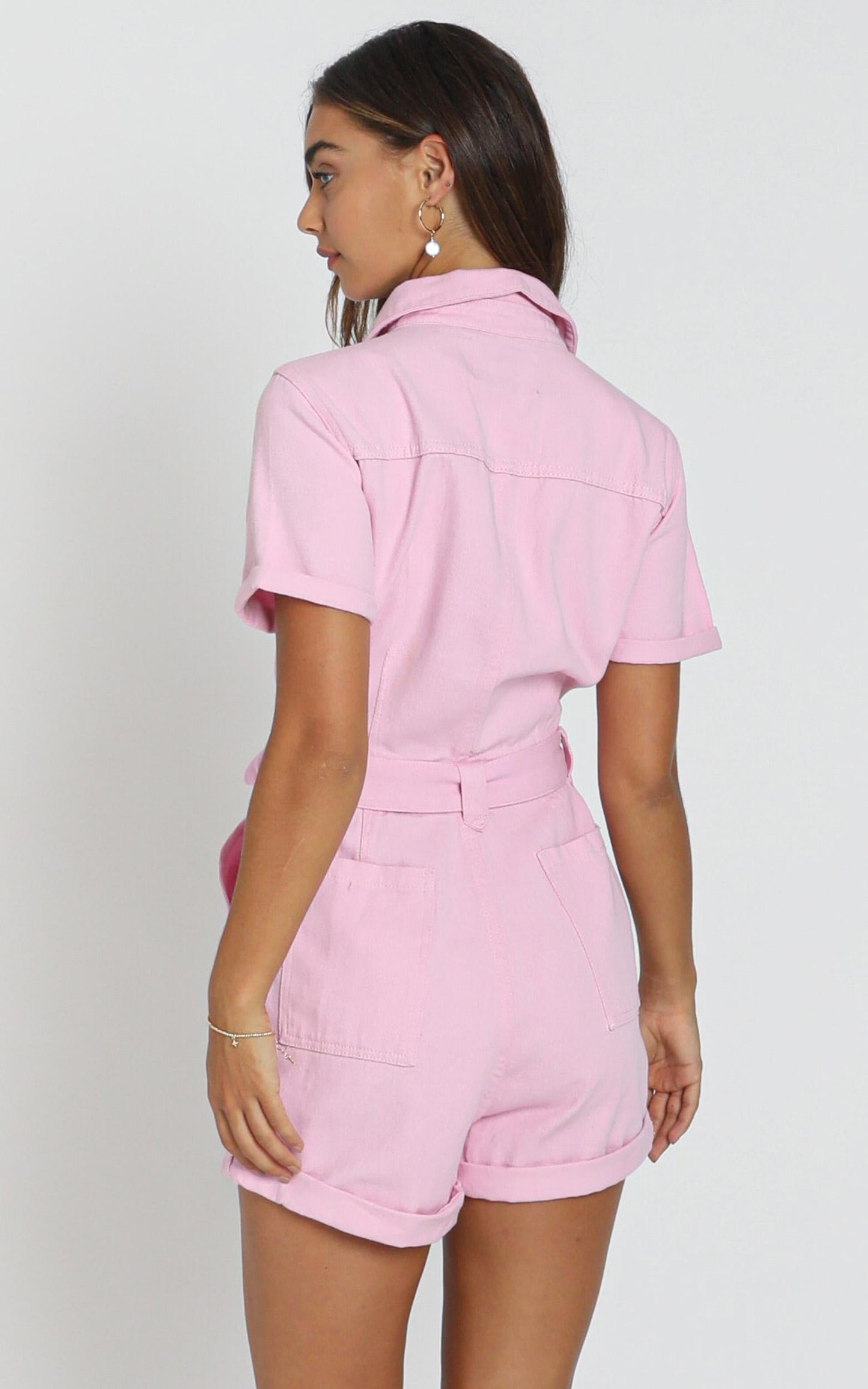 Kade Playsuit in pink