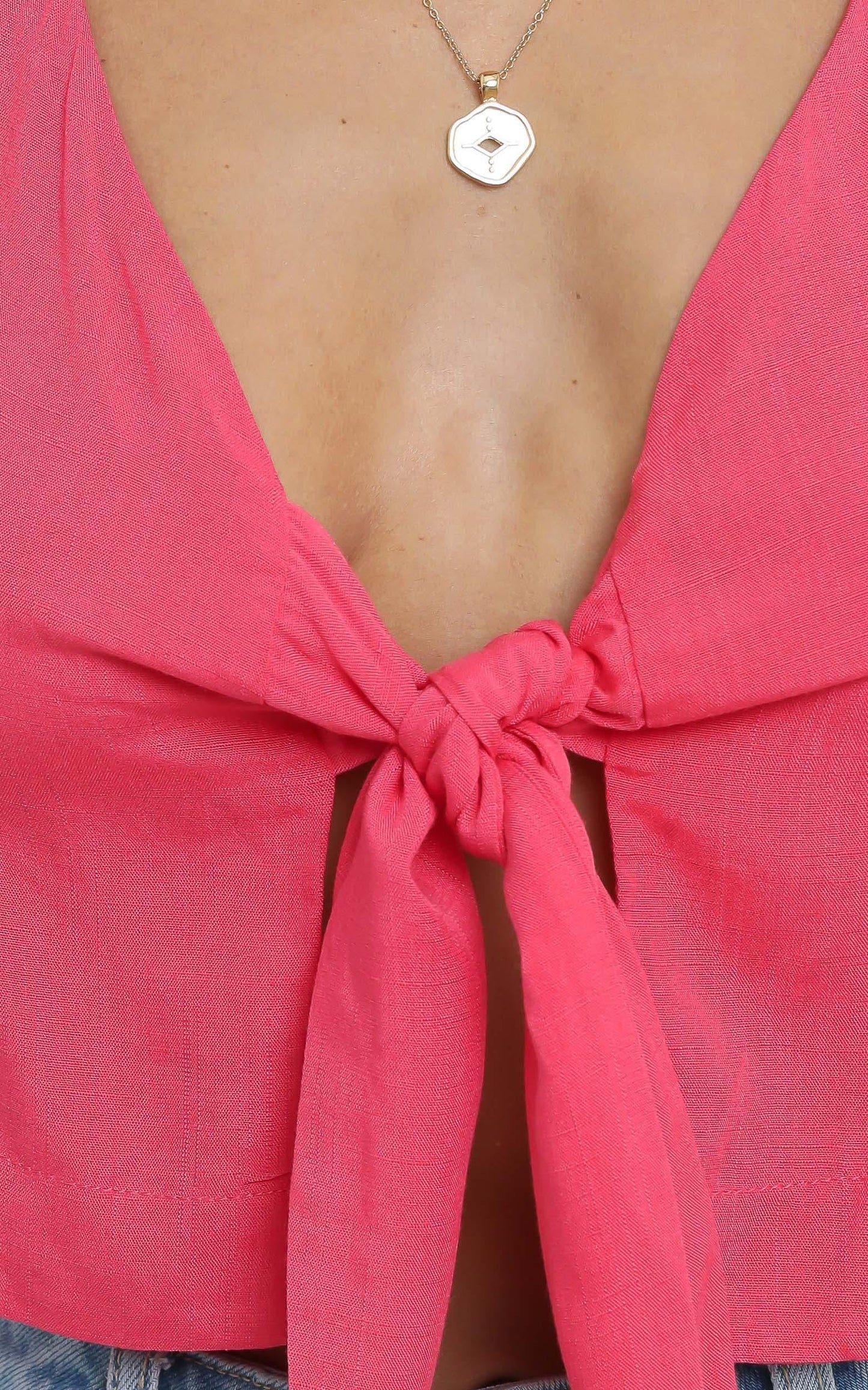 Kailani Top in Hot Pink