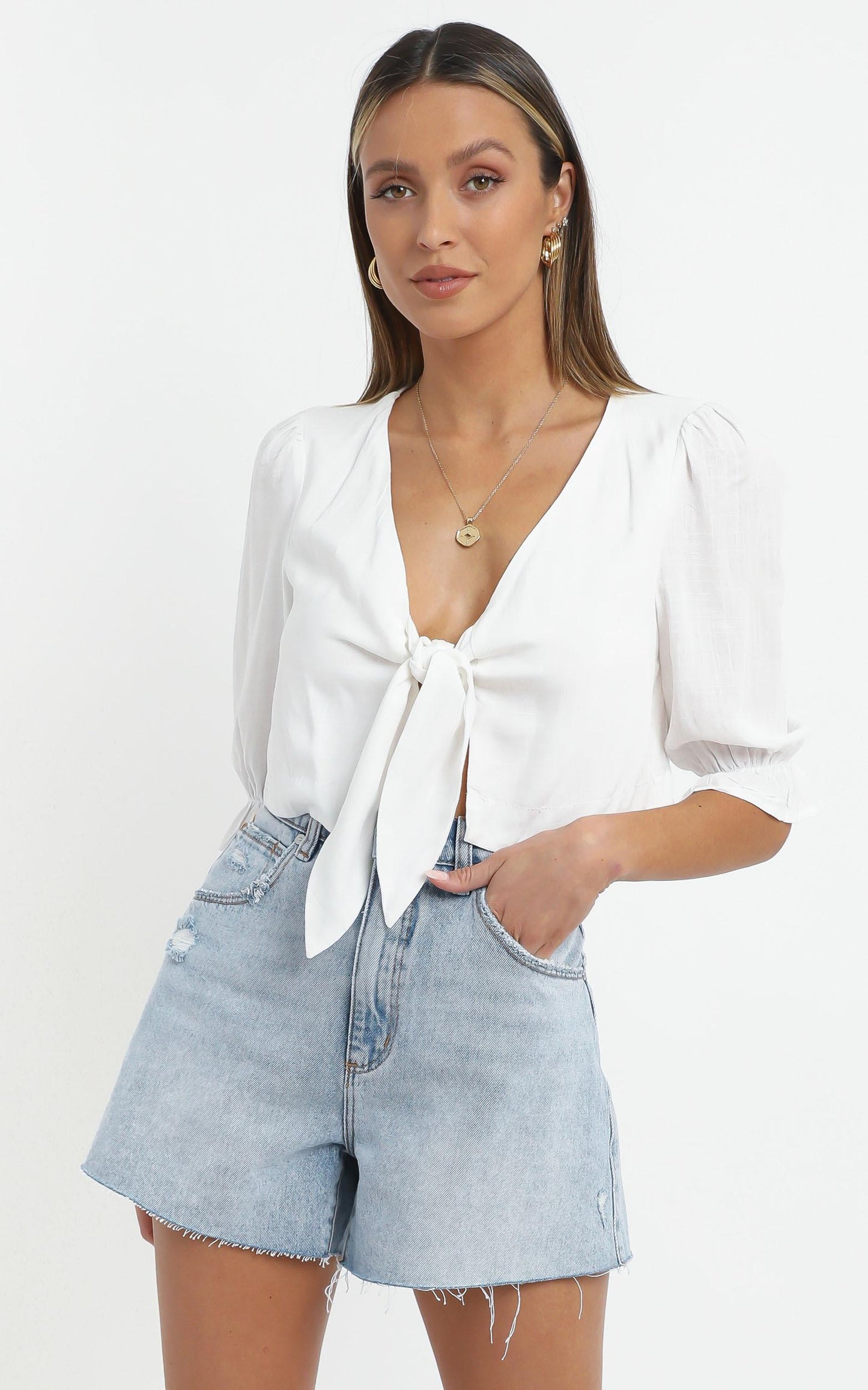 Kailani Top in White