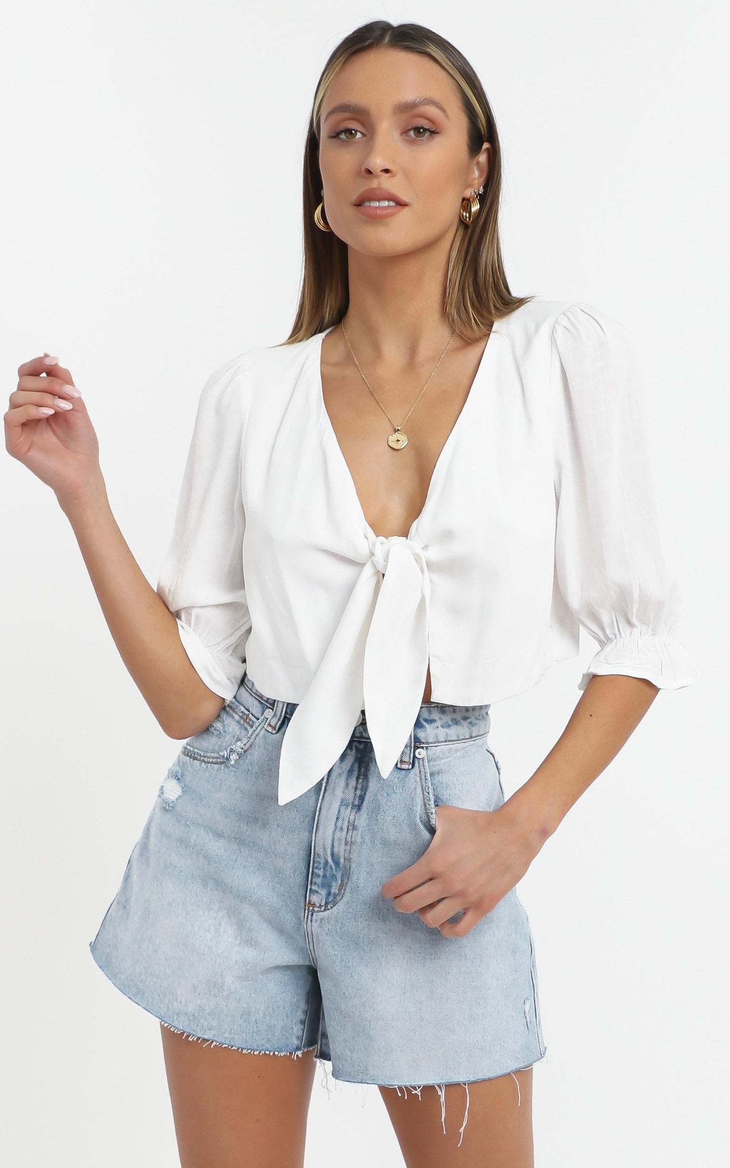 Kailani Top in White
