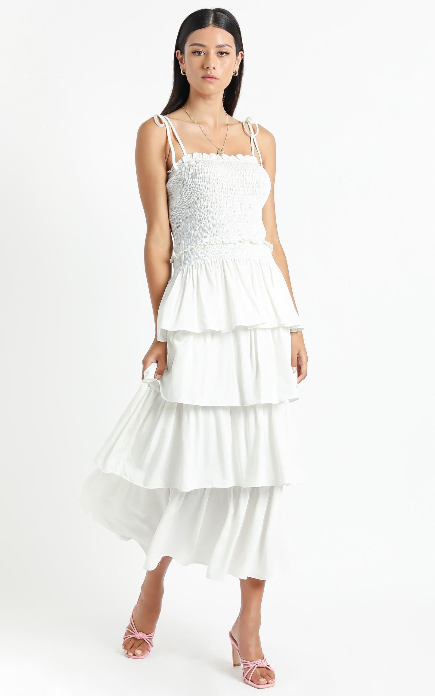 Kalli Dress in White