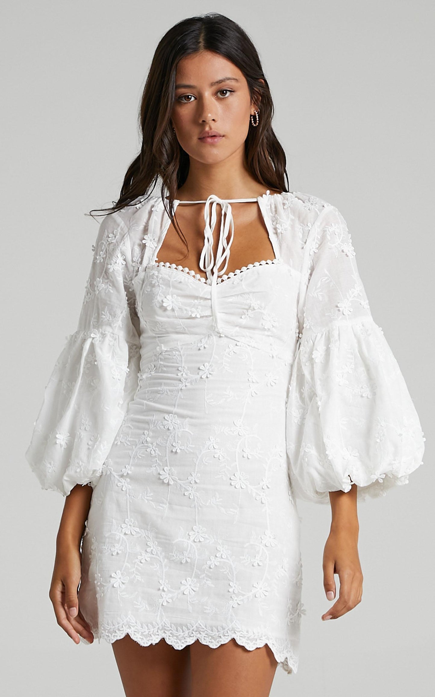 Kamillah Dress in White