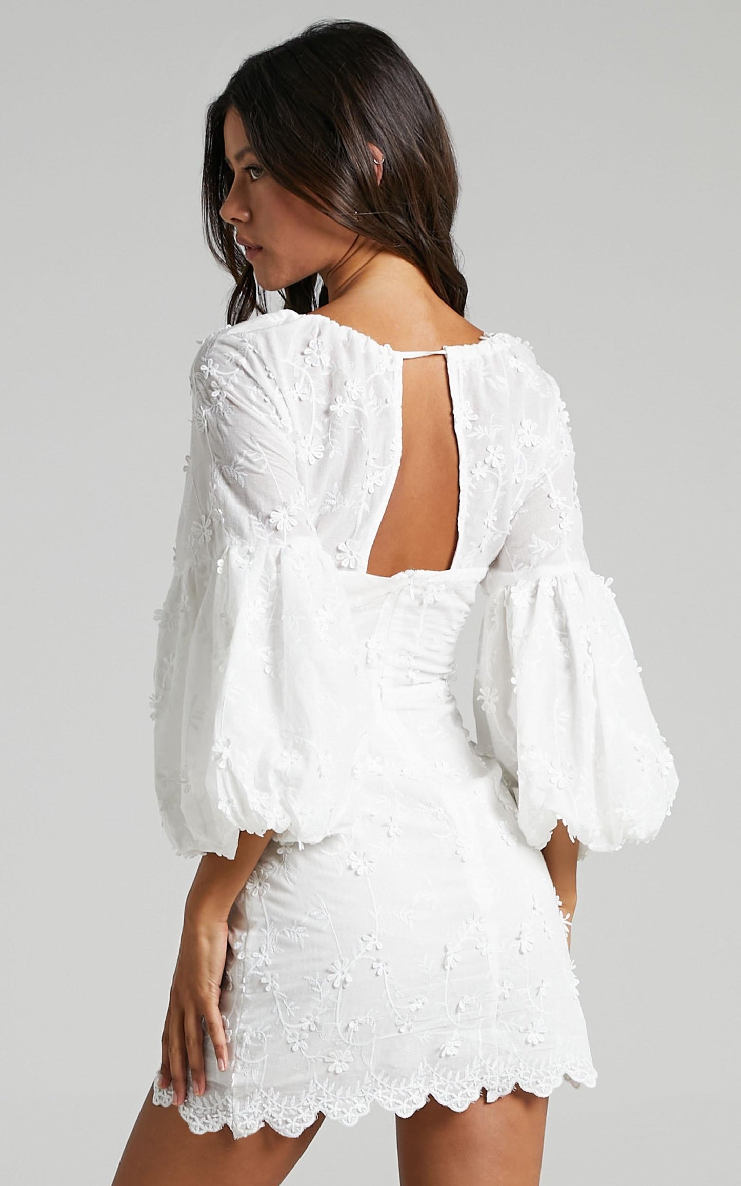 Kamillah Dress in White