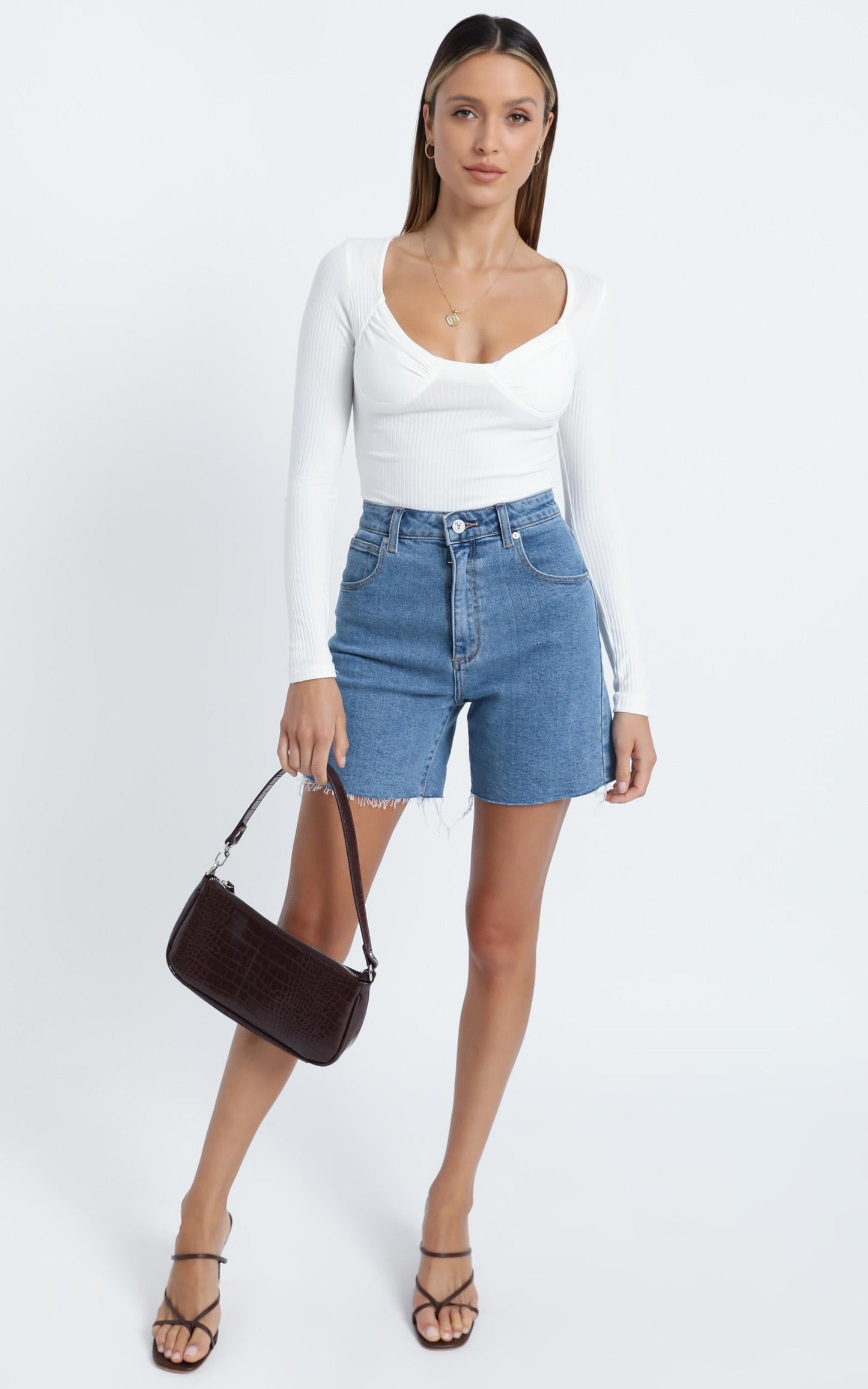 Karianne Bodysuit in White