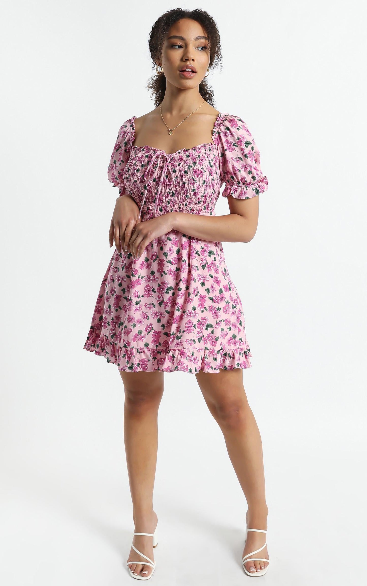 Karma Dress in Lilac Floral