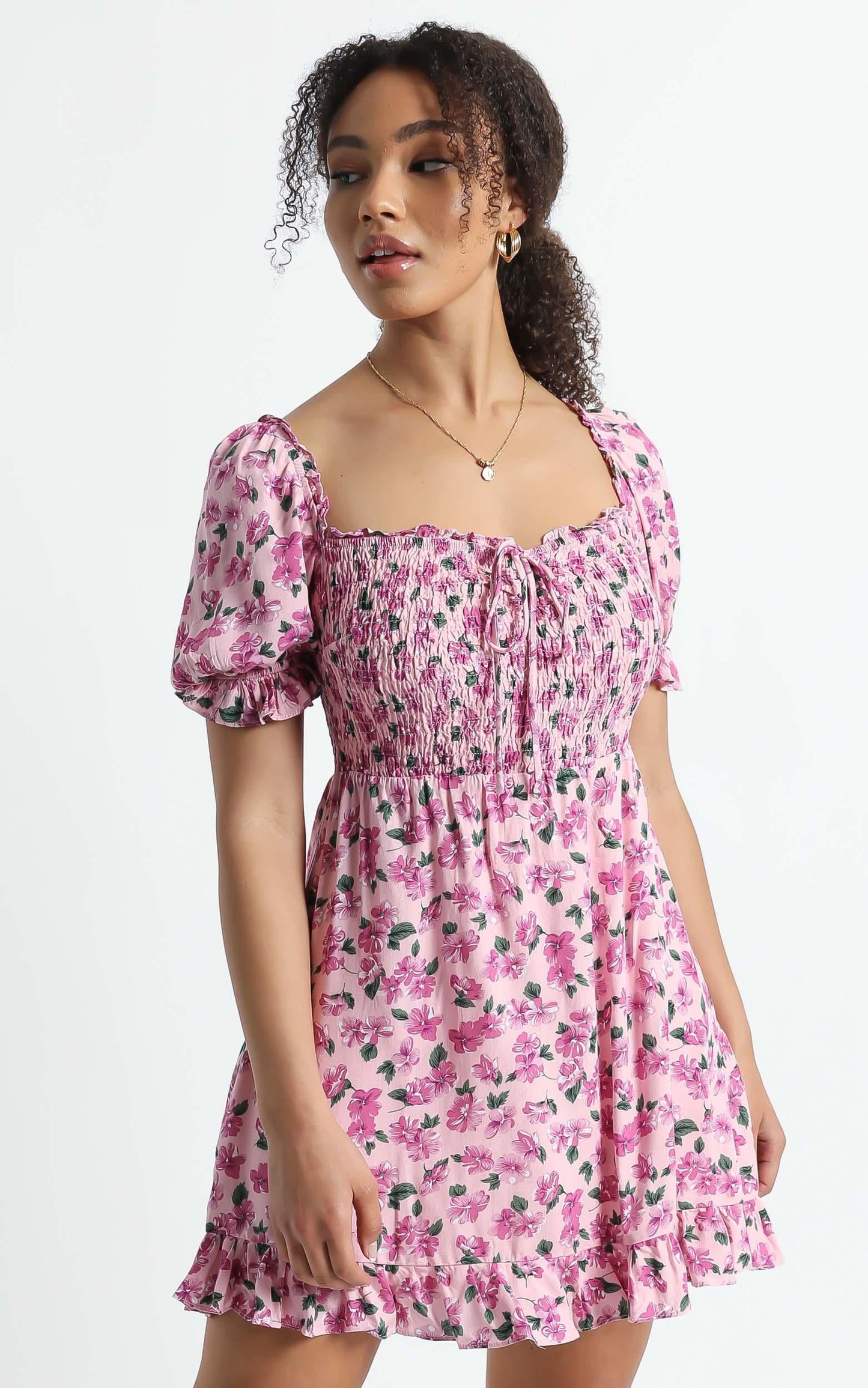 Karma Dress in Lilac Floral