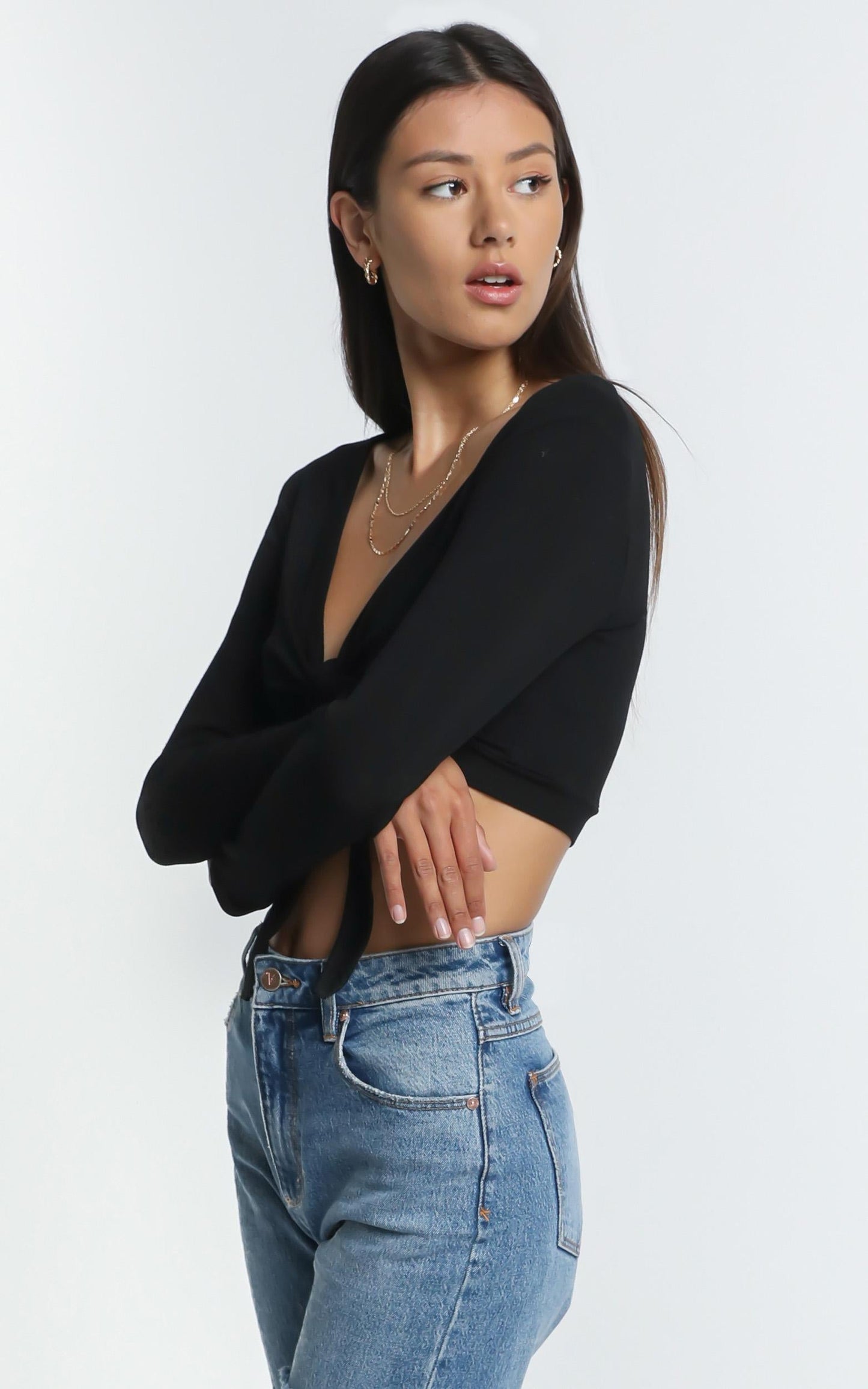 Karson Top in Black
