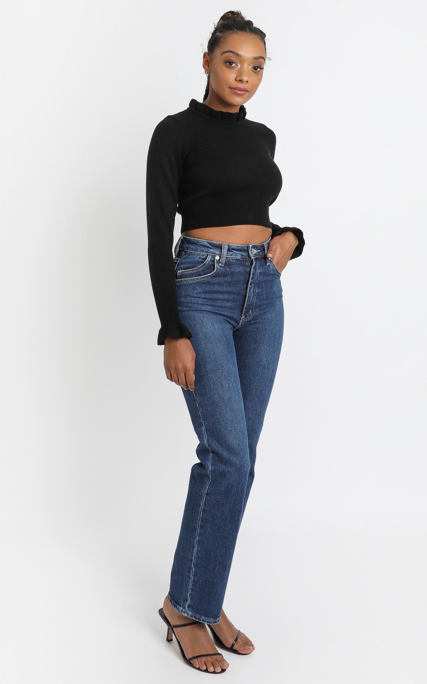 Katiya Knit Top in Black