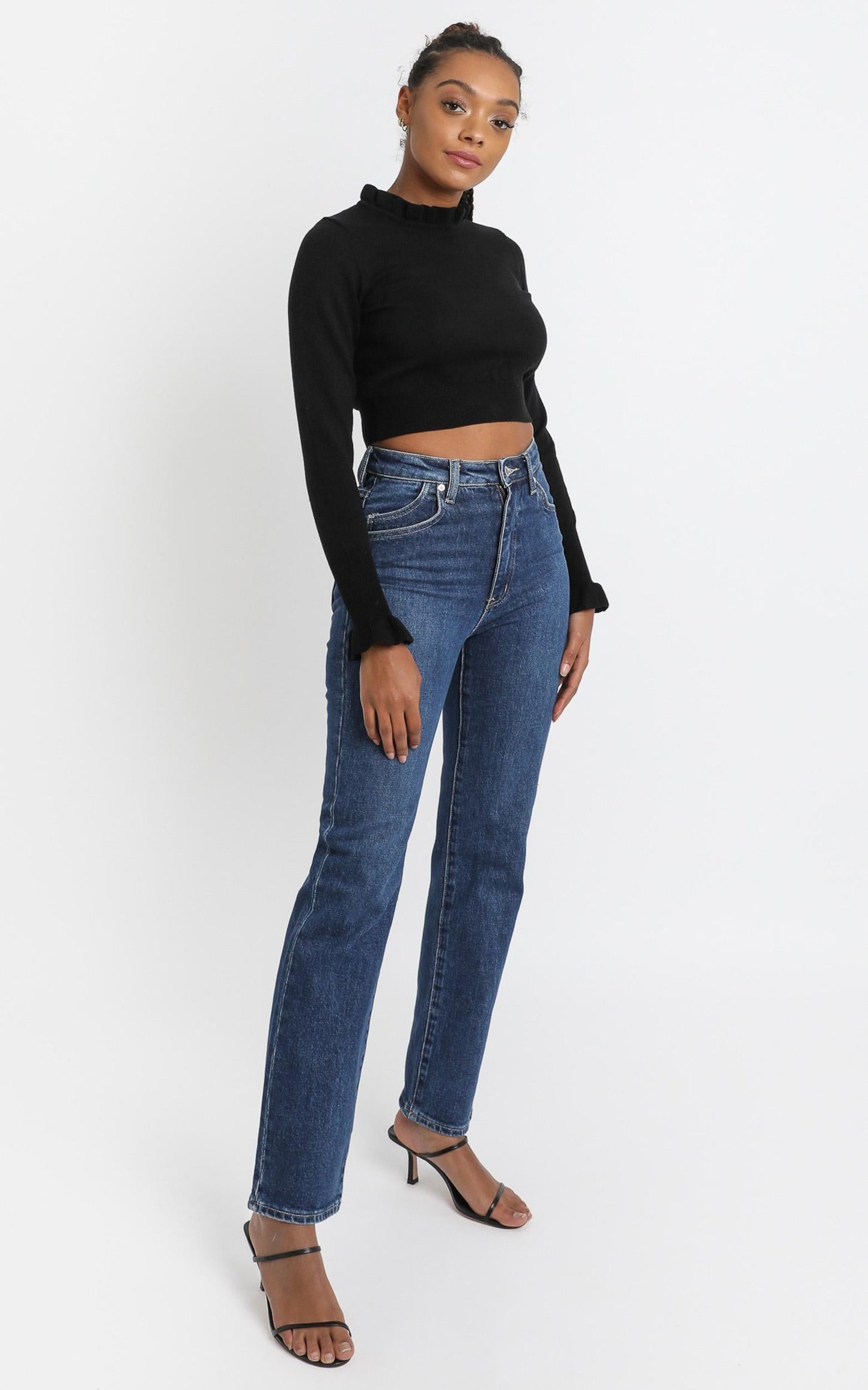 Katiya Knit Top in Black