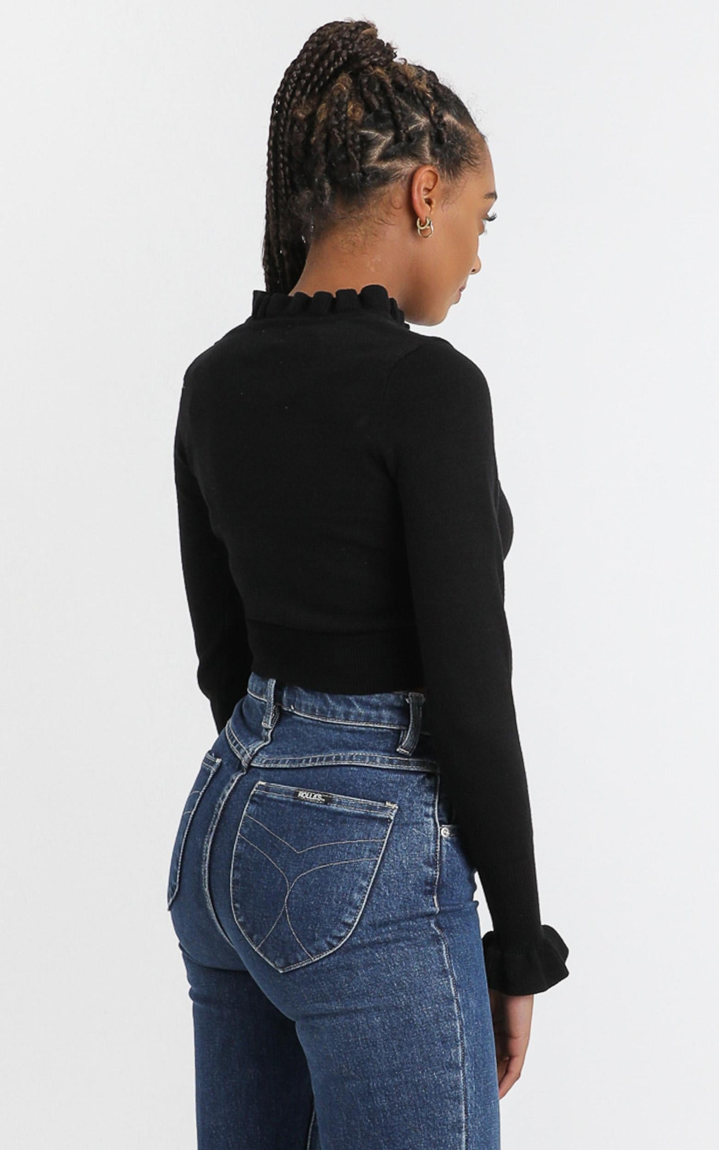 Katiya Knit Top in Black