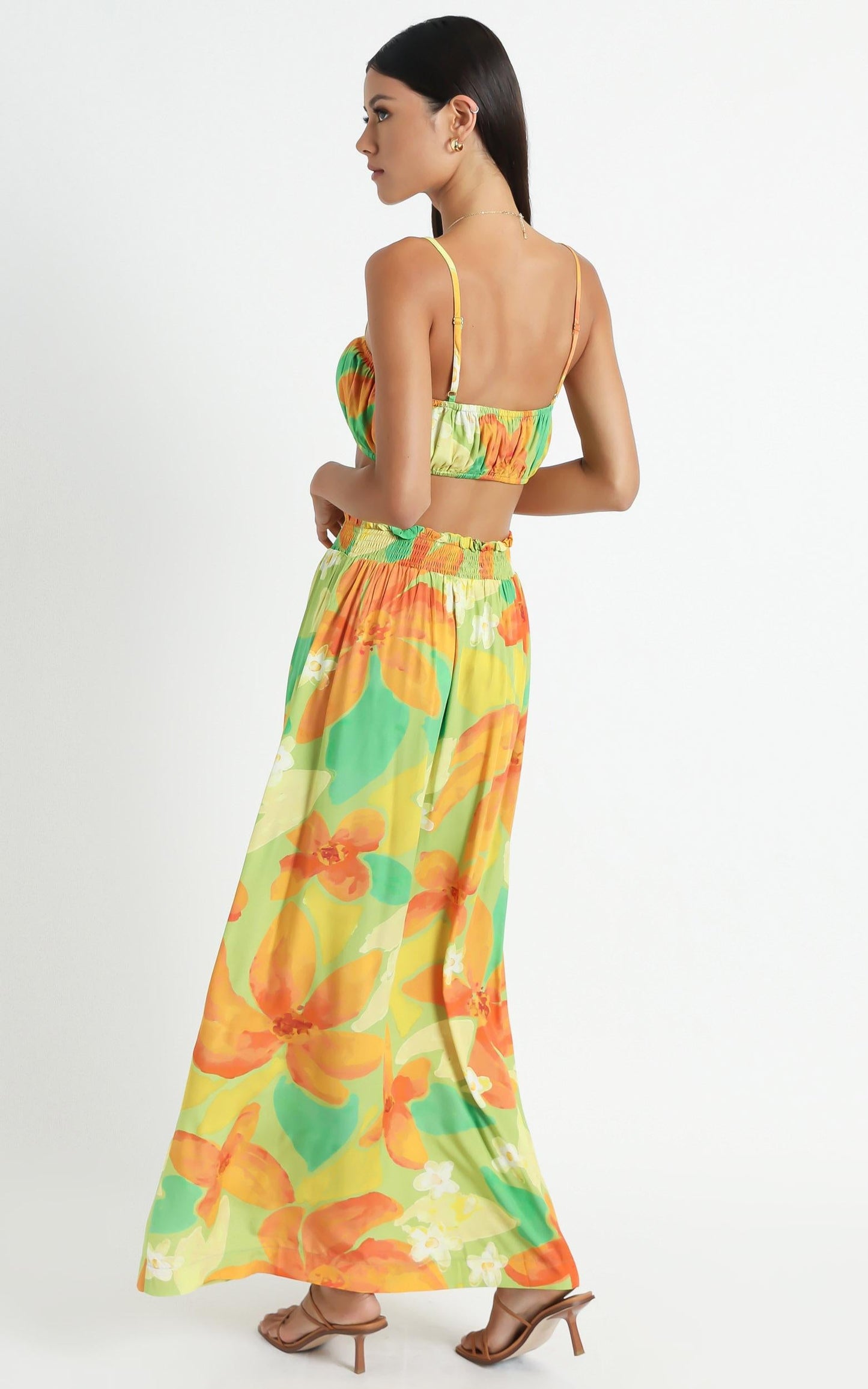 Kauai Two Piece Set in Tropical Floral