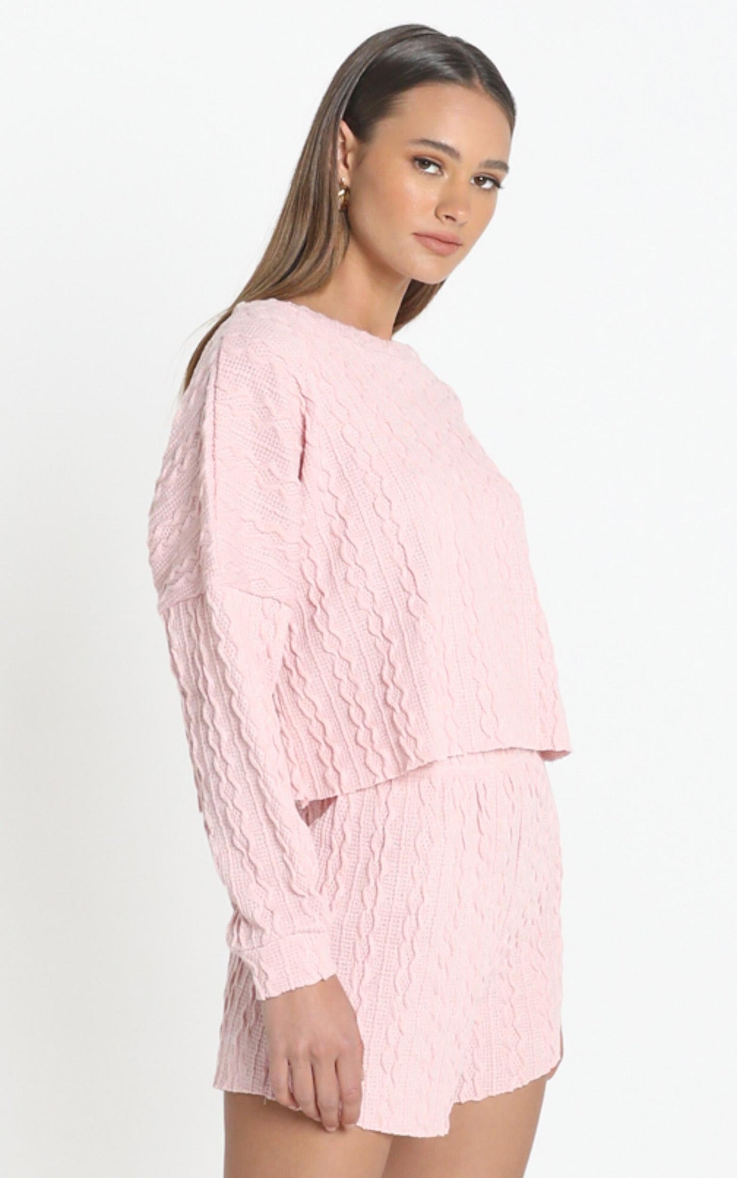 Kayle Two Piece Set in Pink