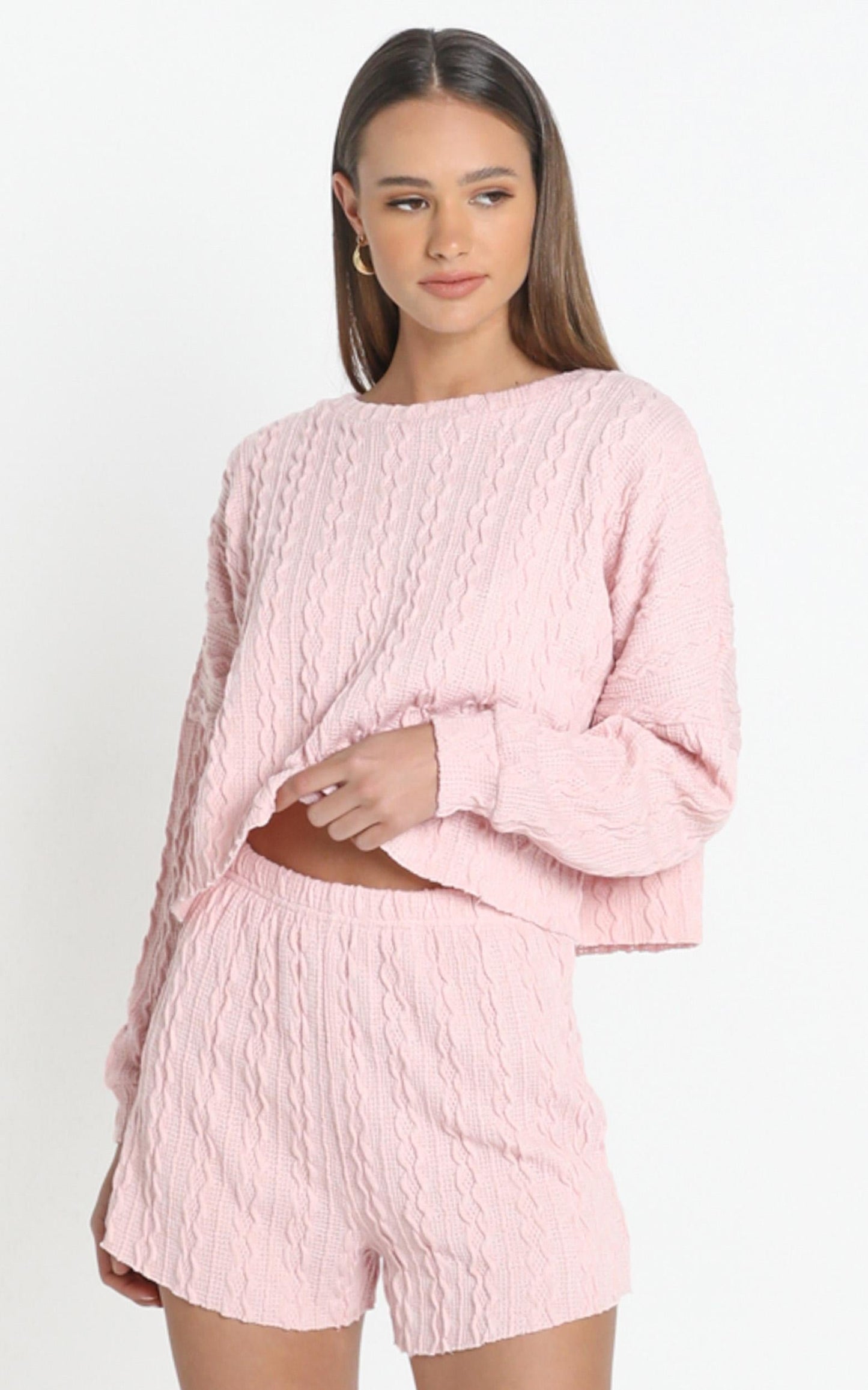 Kayle Two Piece Set in Pink
