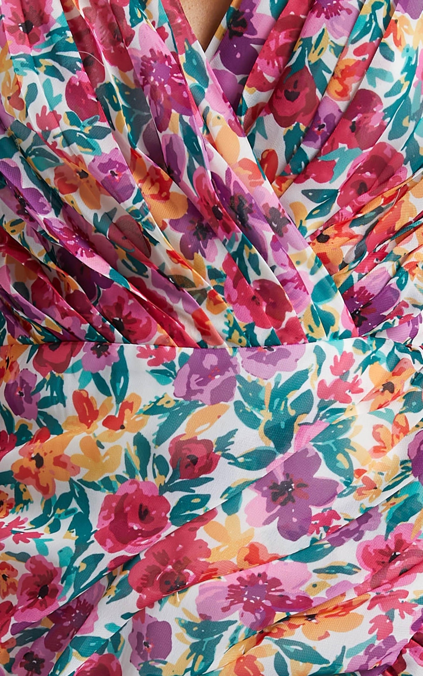 Can I Be Your Honey Dress in Packed Floral