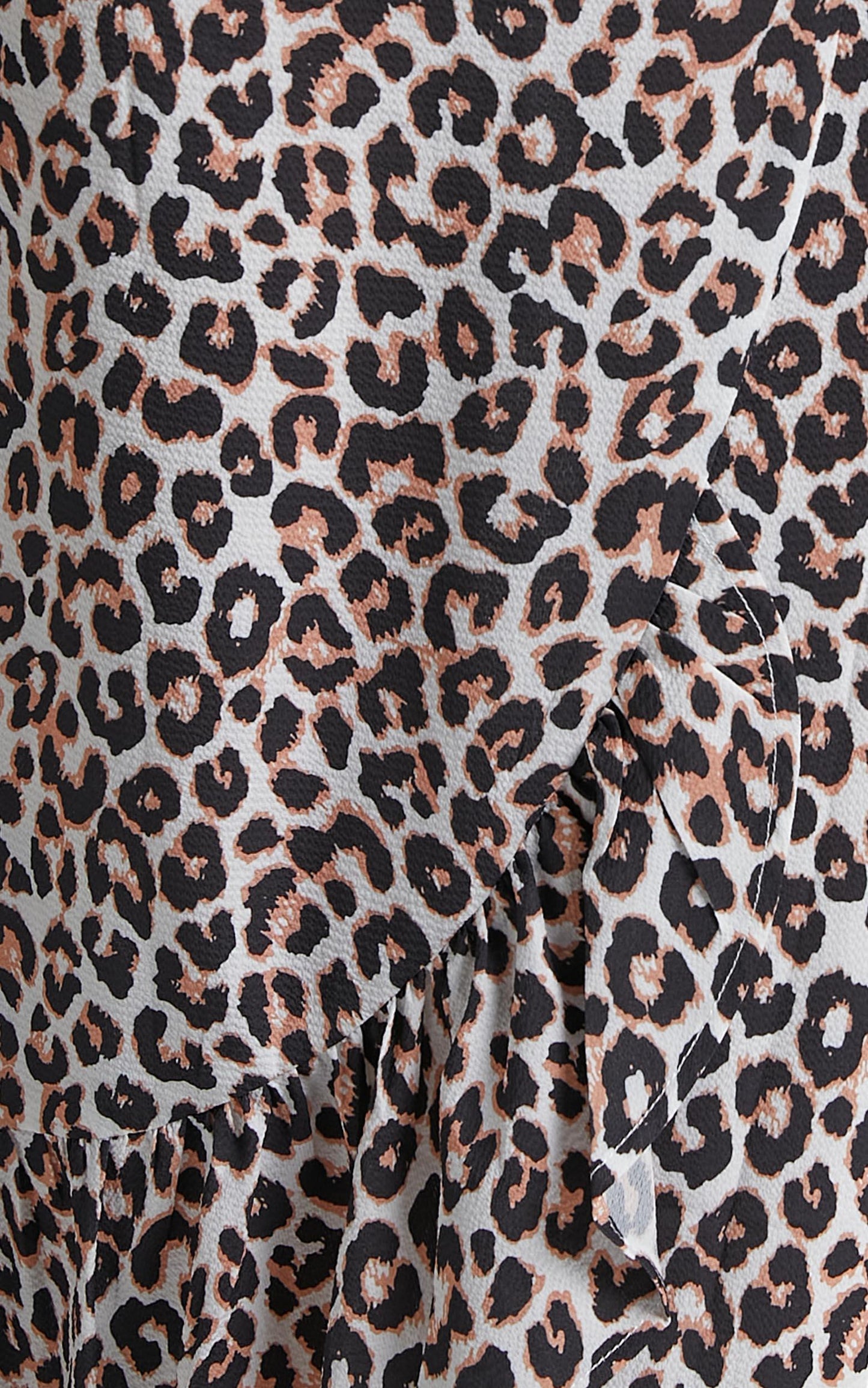 Keep Me Amused Midi Skirt in Leopard Print