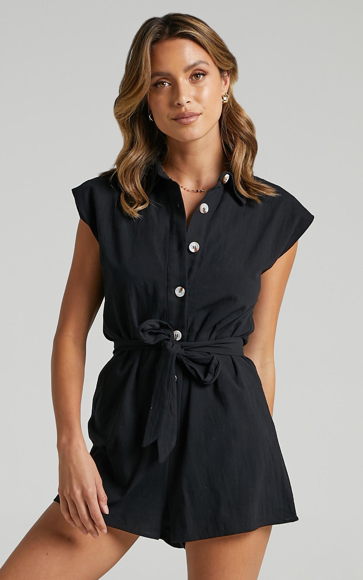 Kendy Playsuit in Black