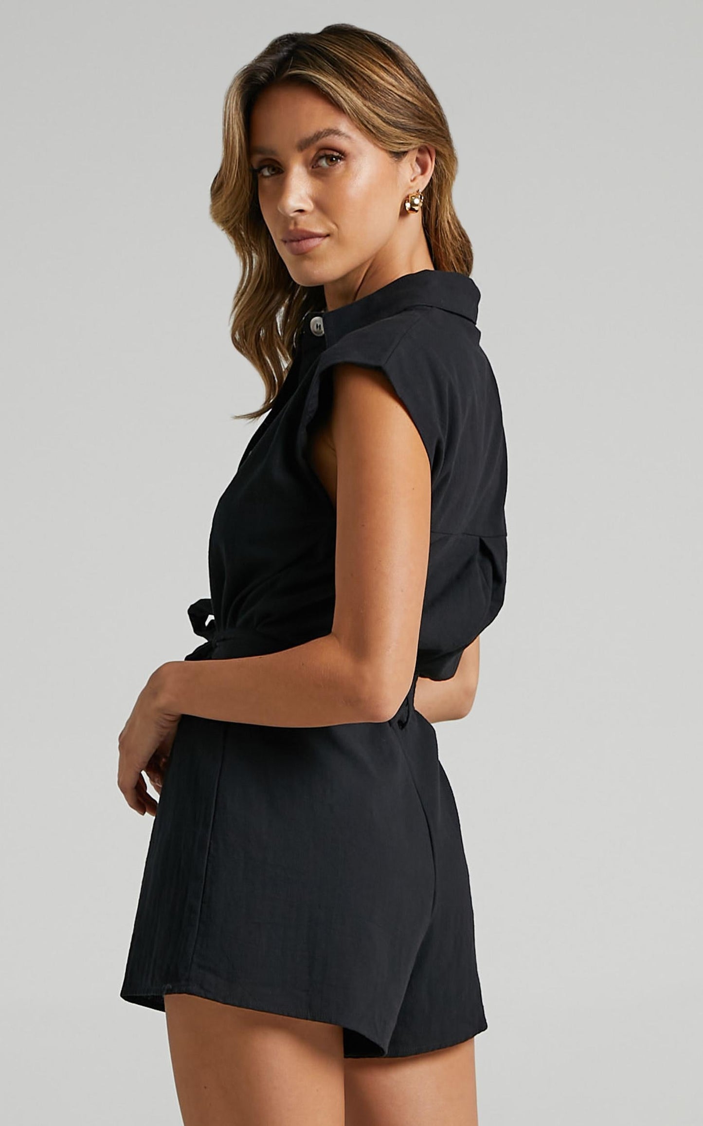 Kendy Playsuit in Black