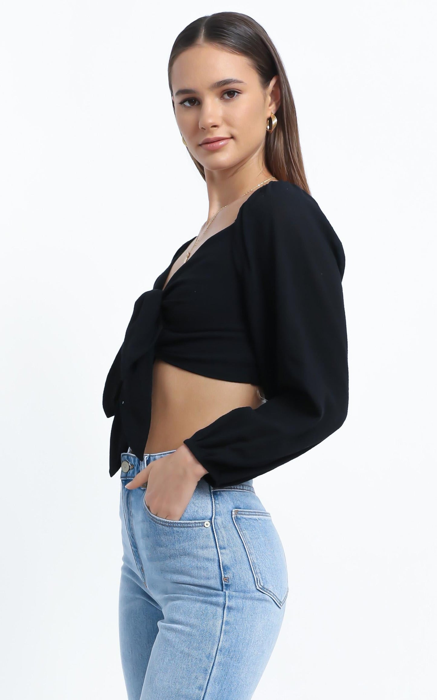 Kesta Top in Black