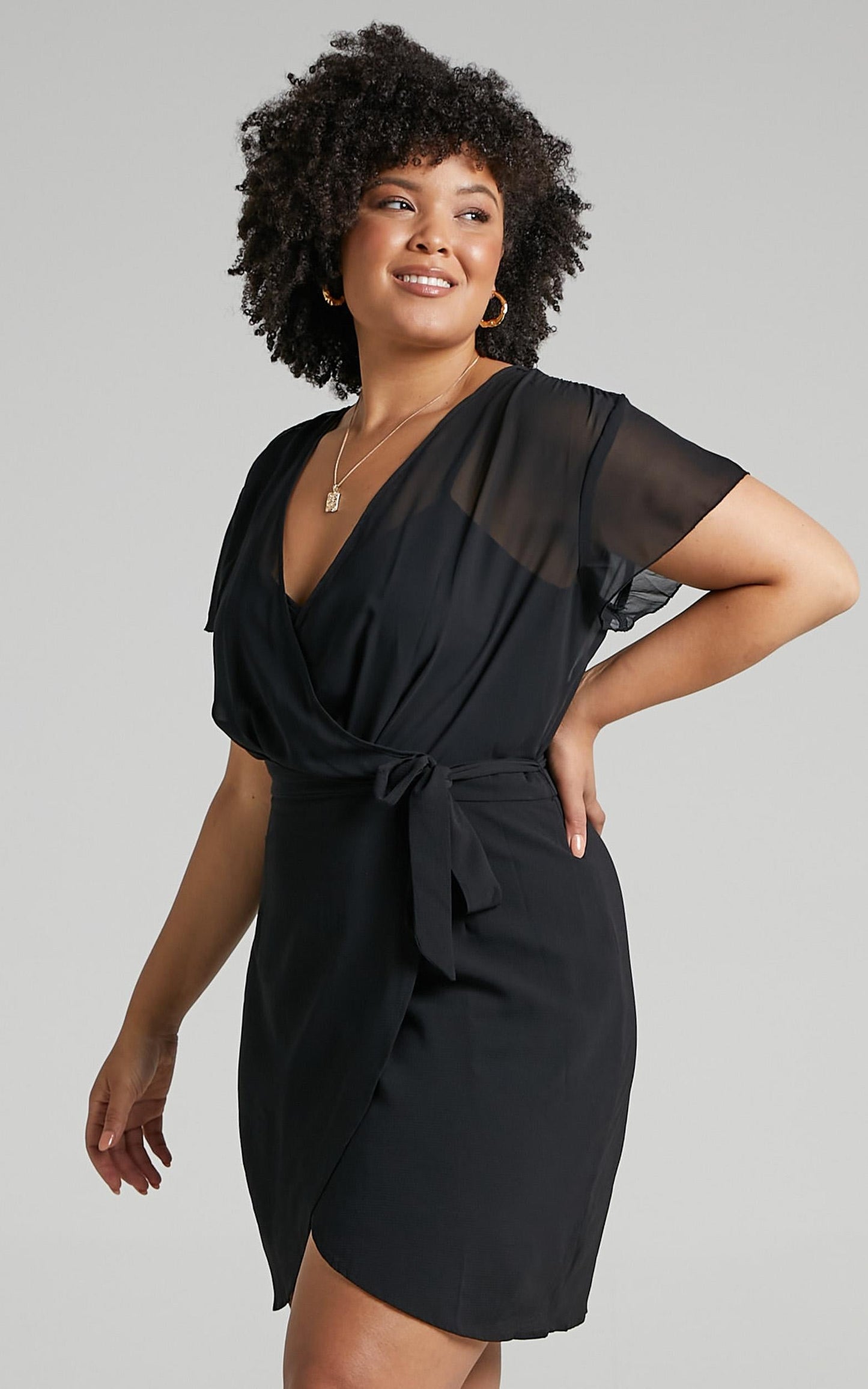 Kicking Goals Dress in Black