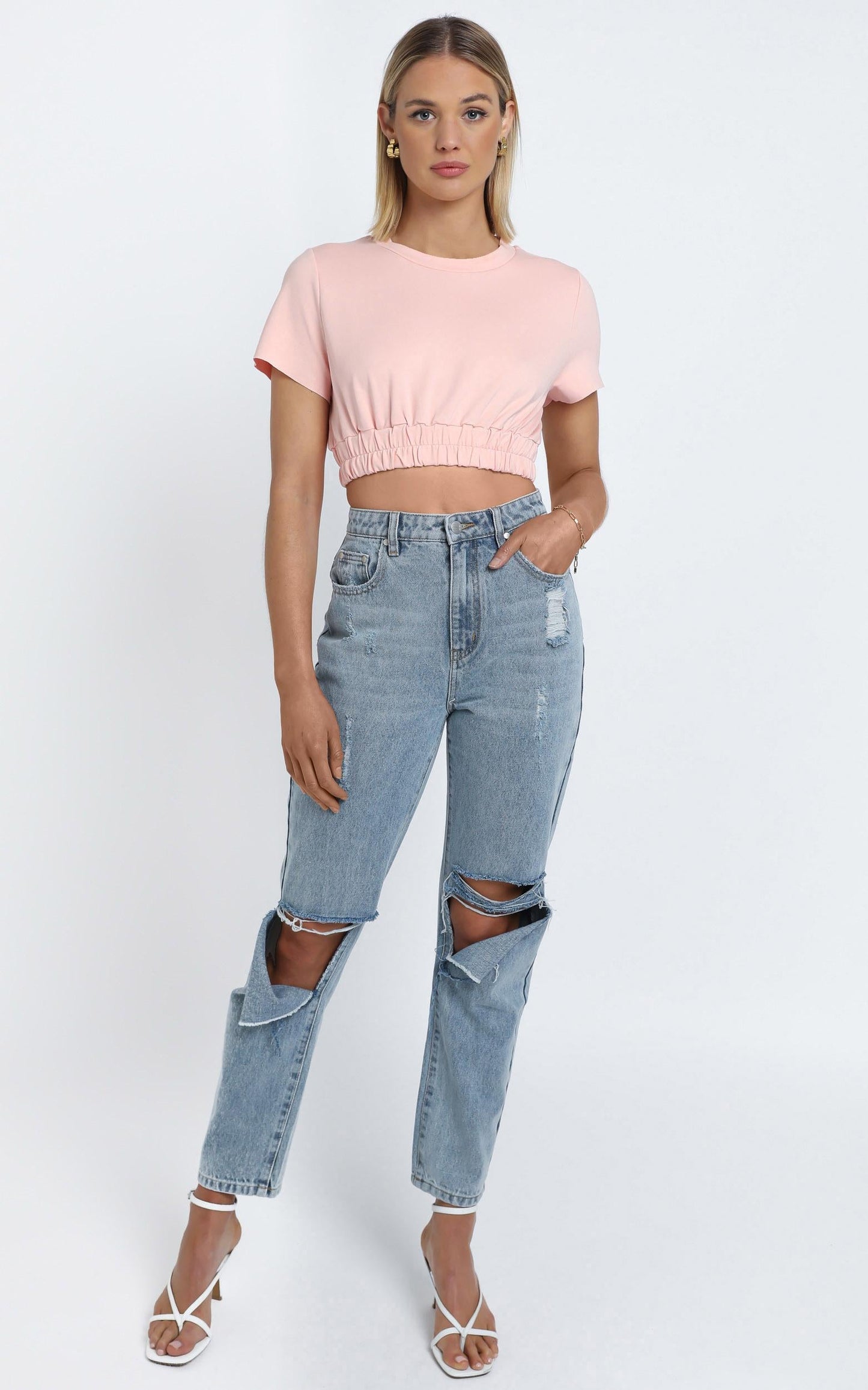 Zya The Label - Kira Tee in Pink