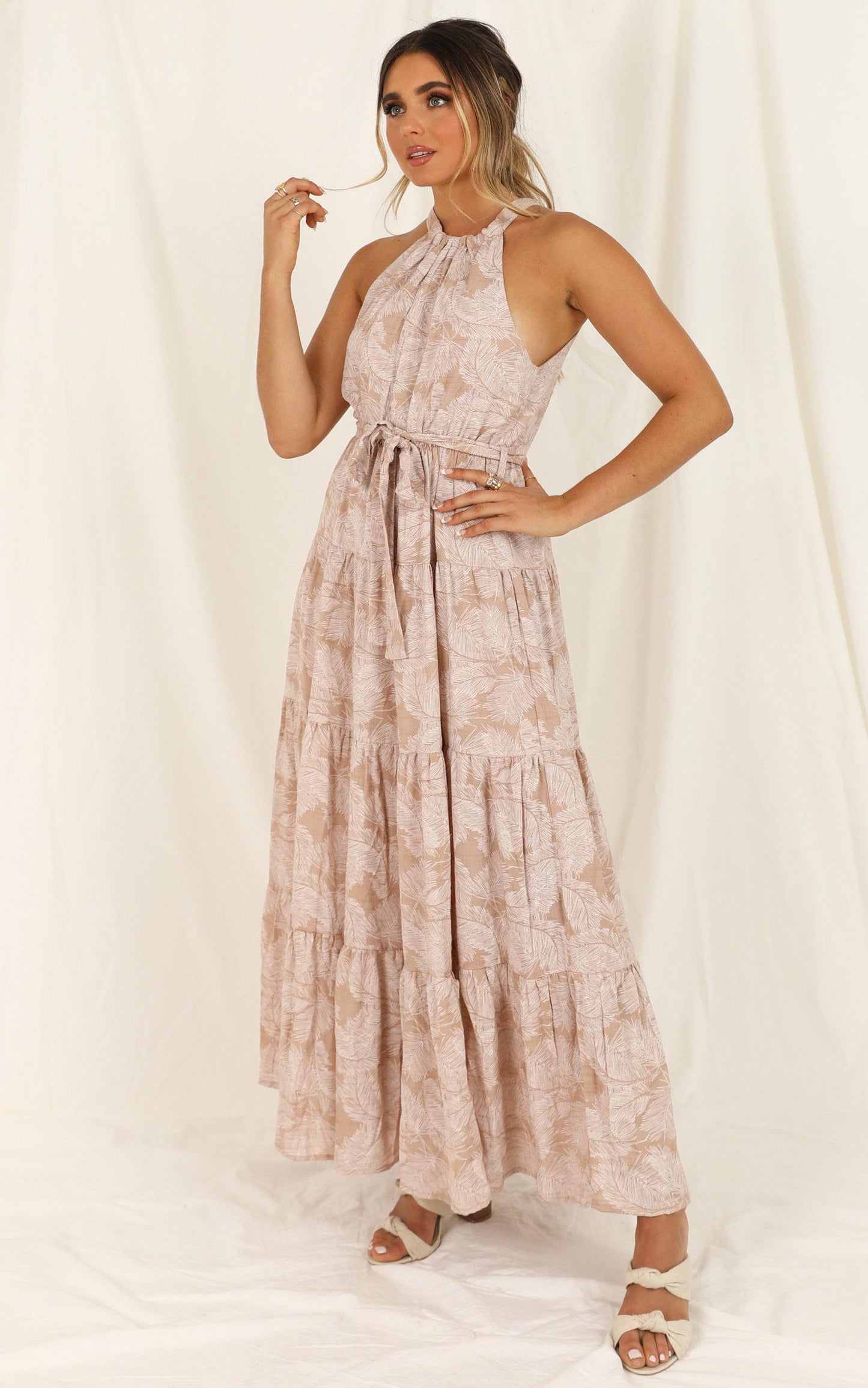 Kiss Me Hard Dress In Pink Floral