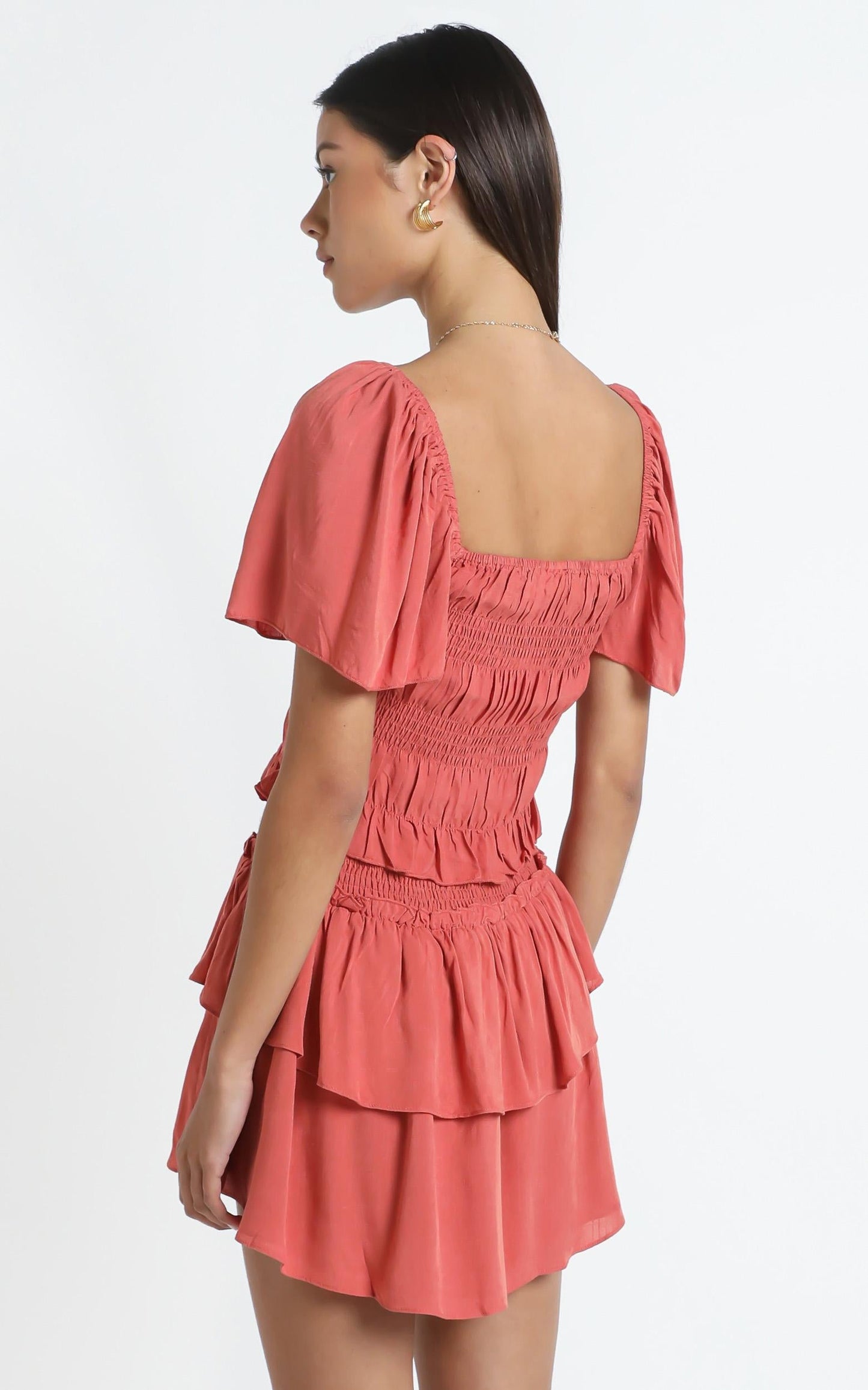 Kloe Skirt in Rust