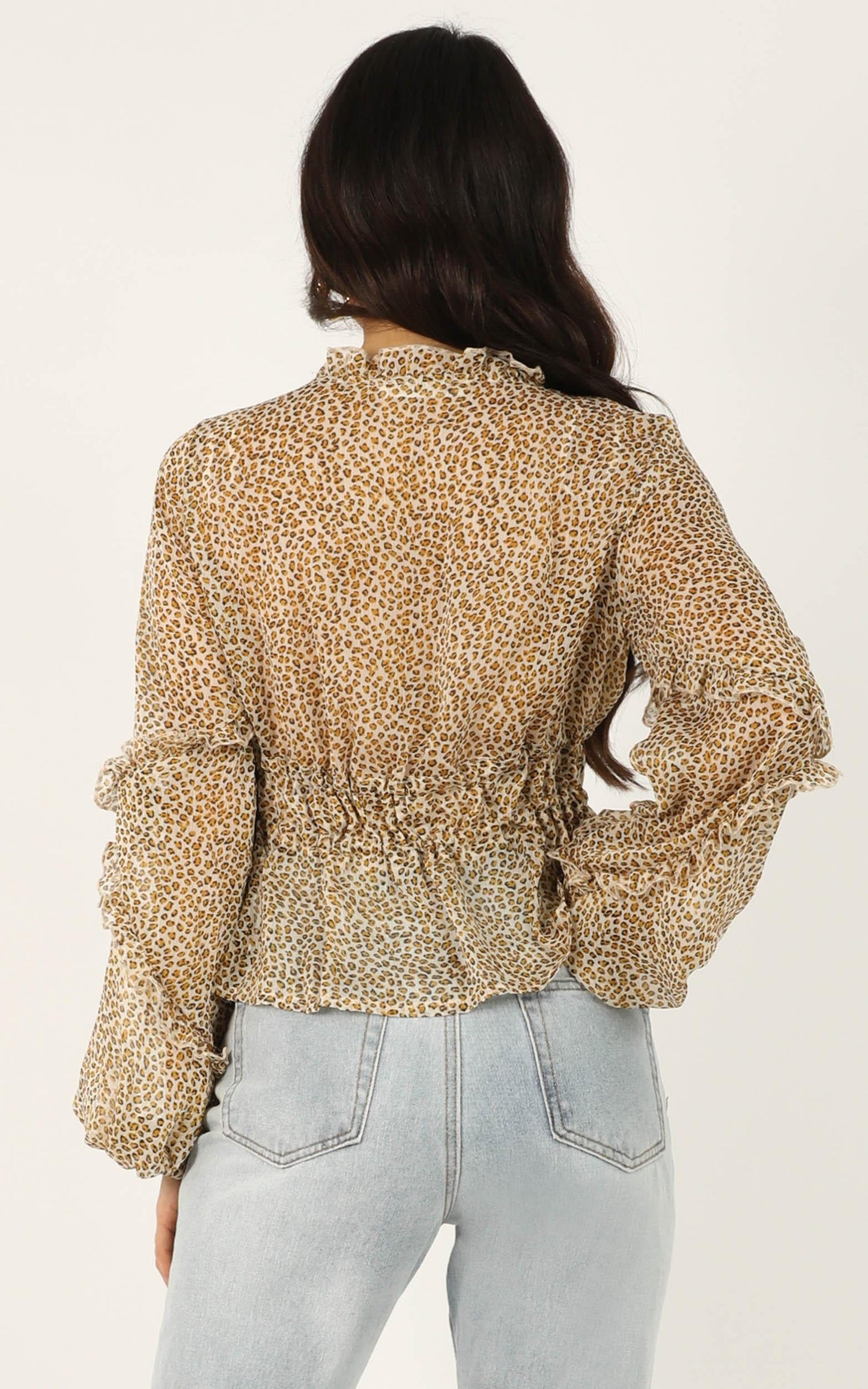 Know Your Power Top In Leopard Print
