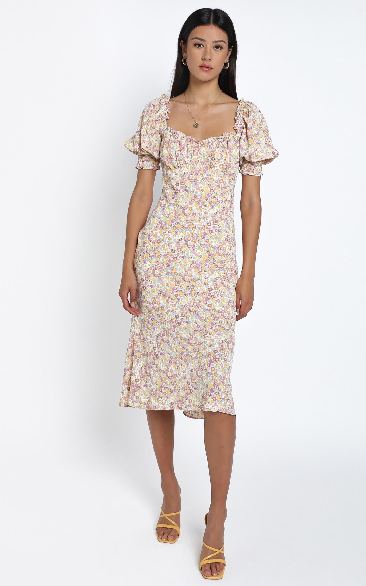 Koby Dress in Pink Floral