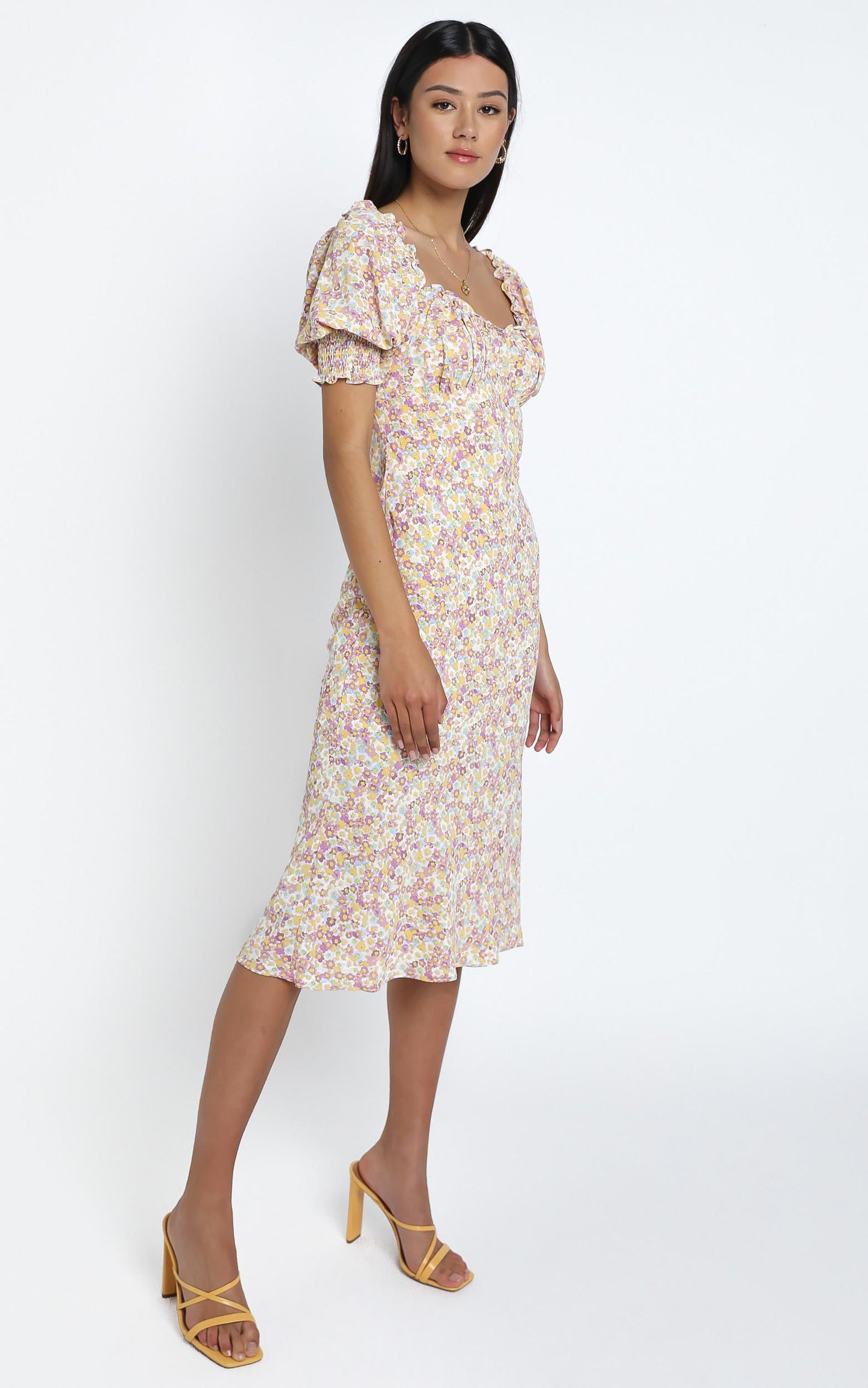 Koby Dress in Pink Floral