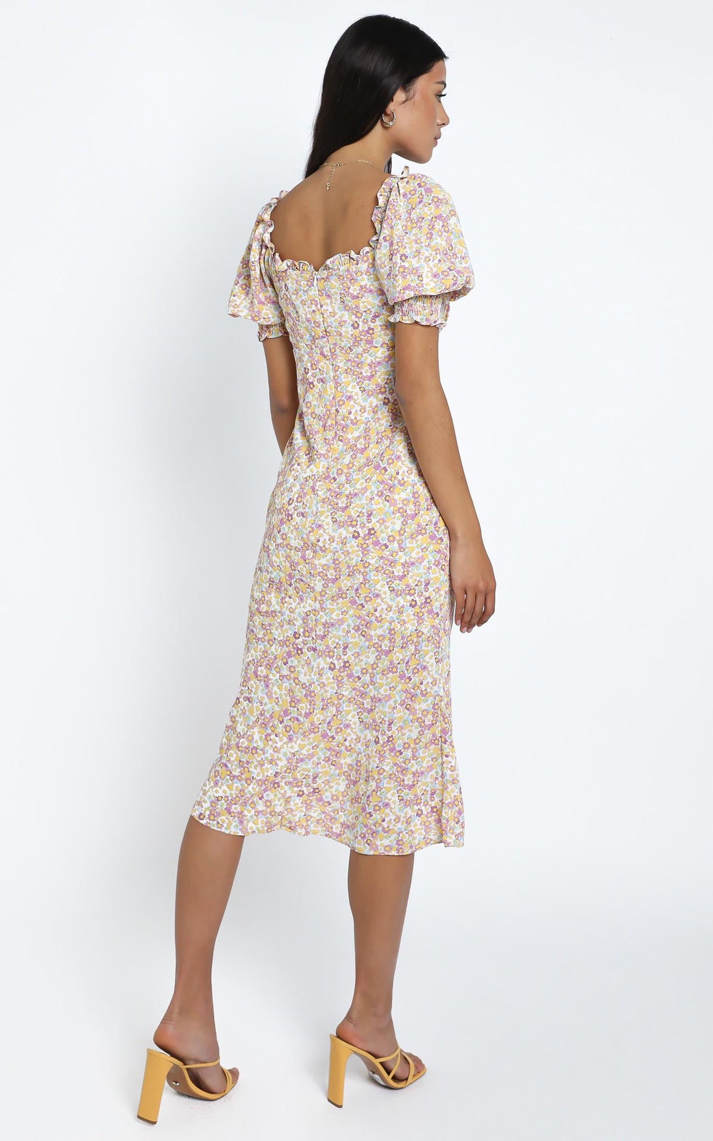 Koby Dress in Pink Floral