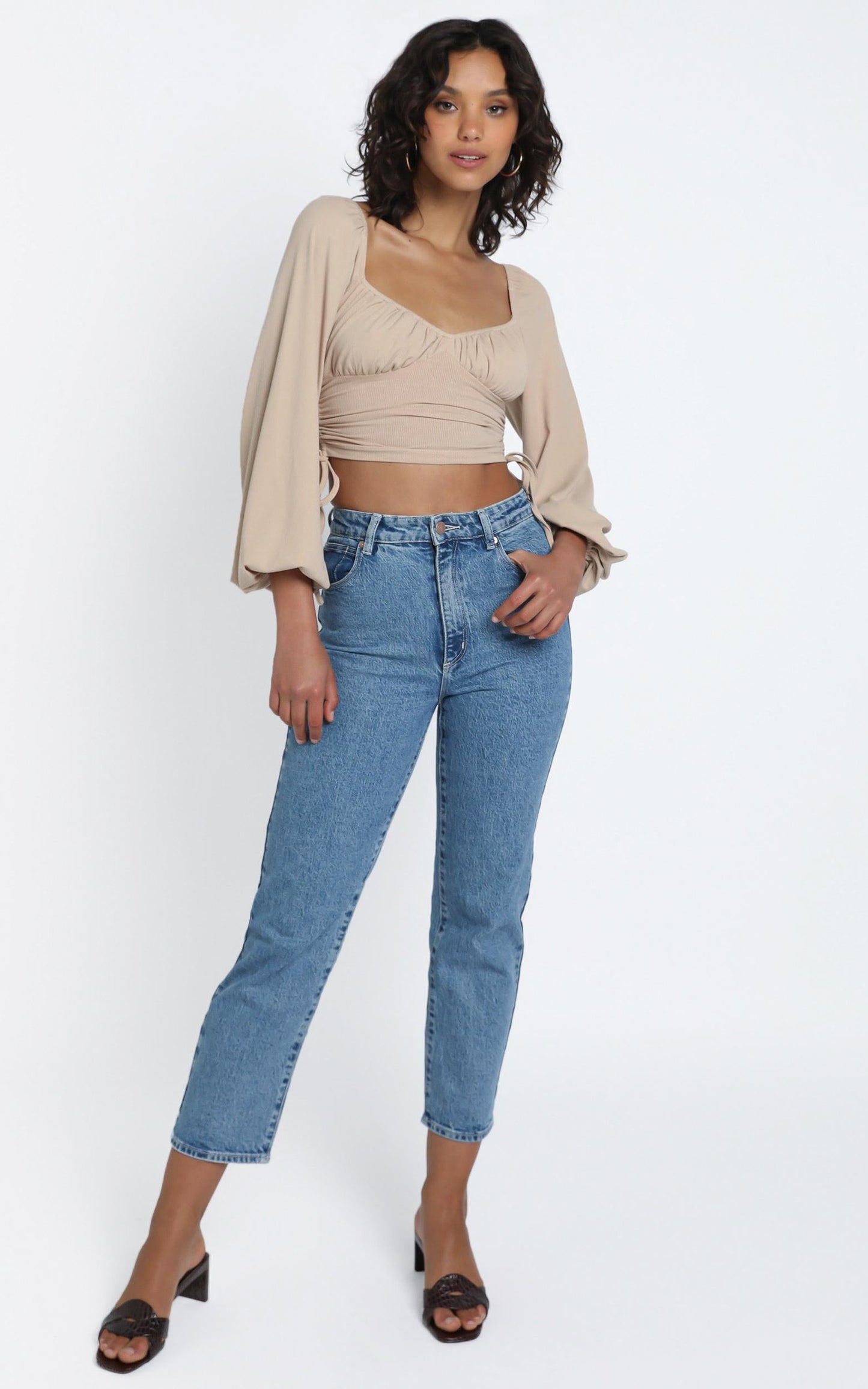 Koko Top in Tan