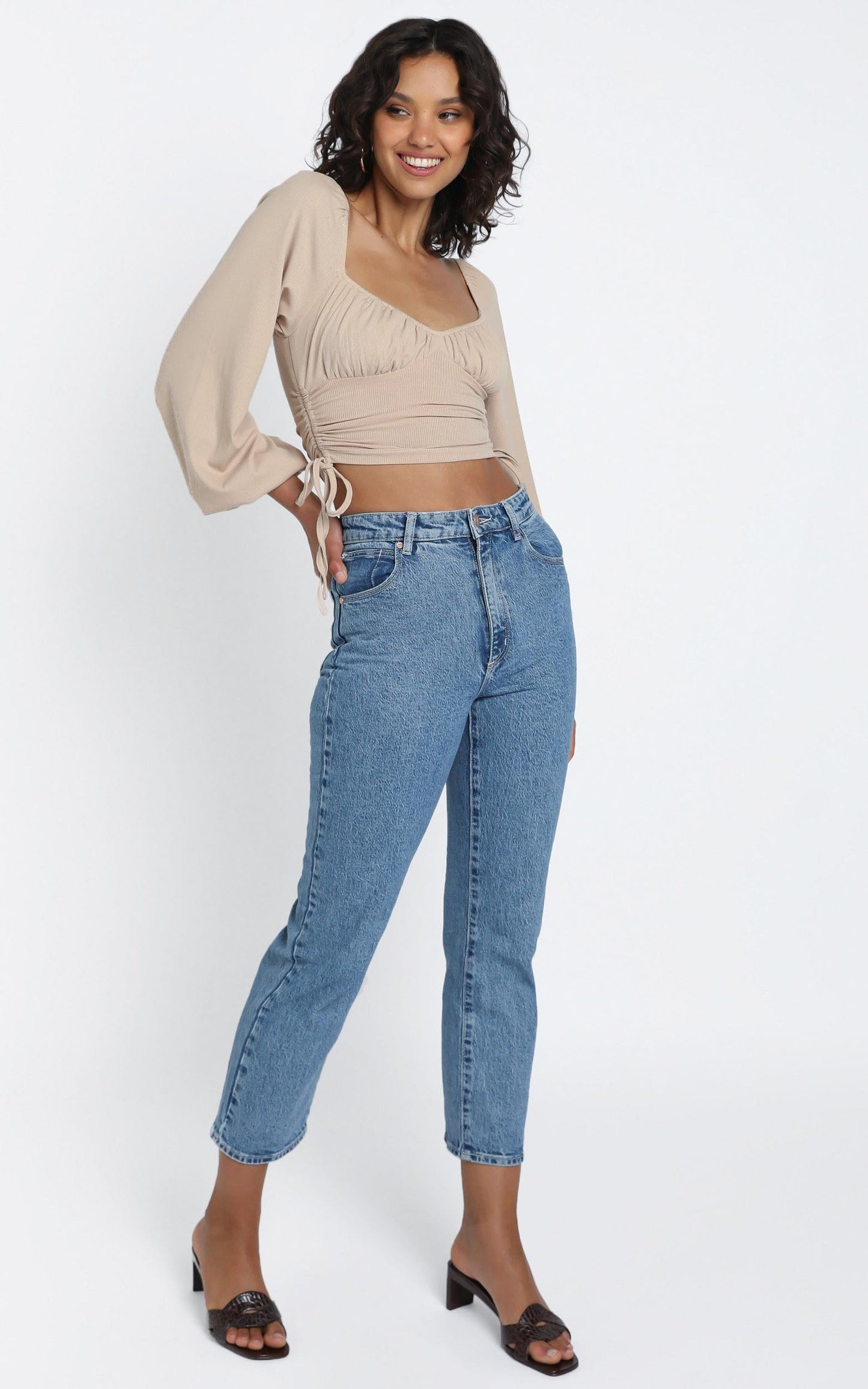 Koko Top in Tan
