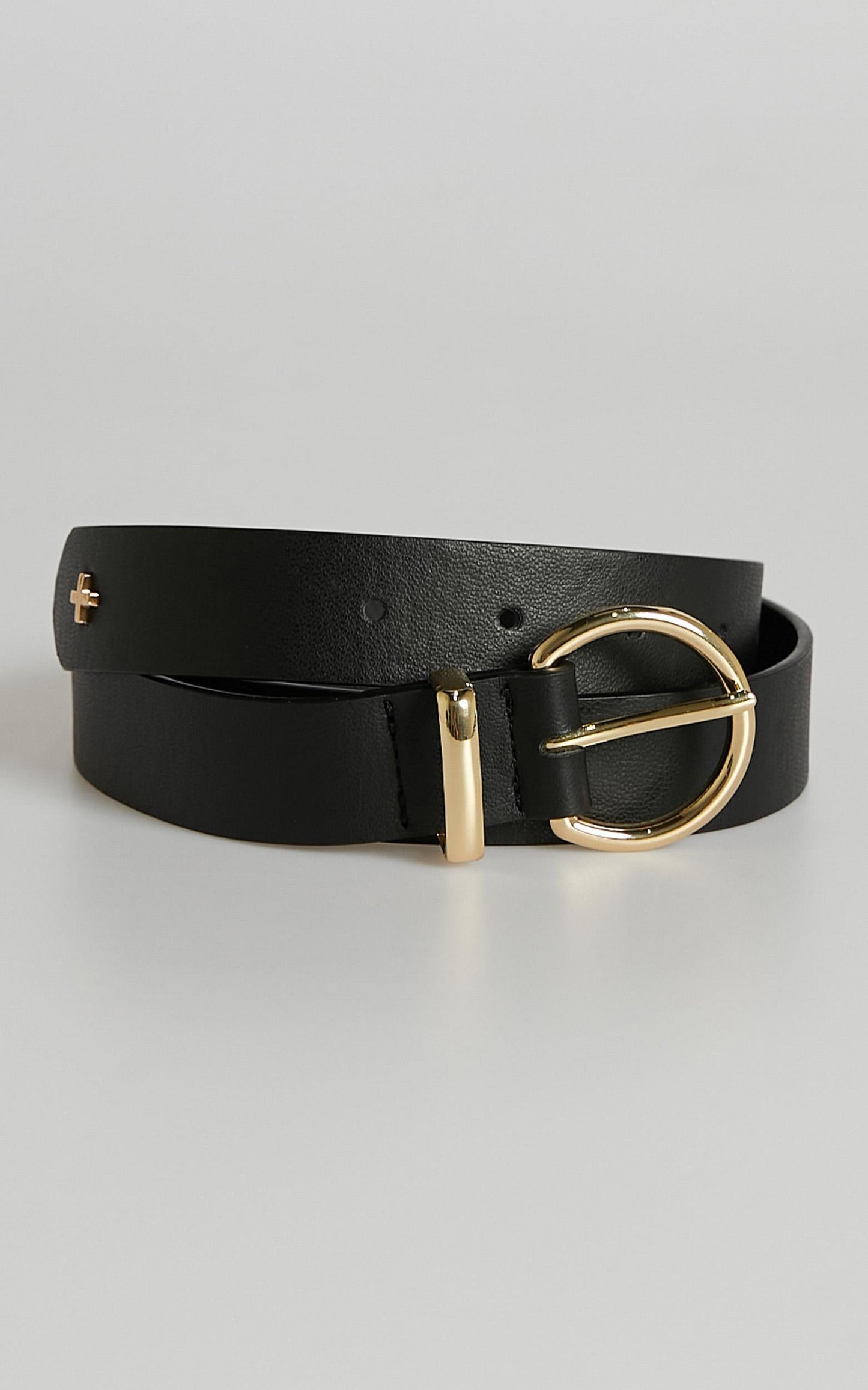 Peta and Jain - Kori Belt in Black Gold