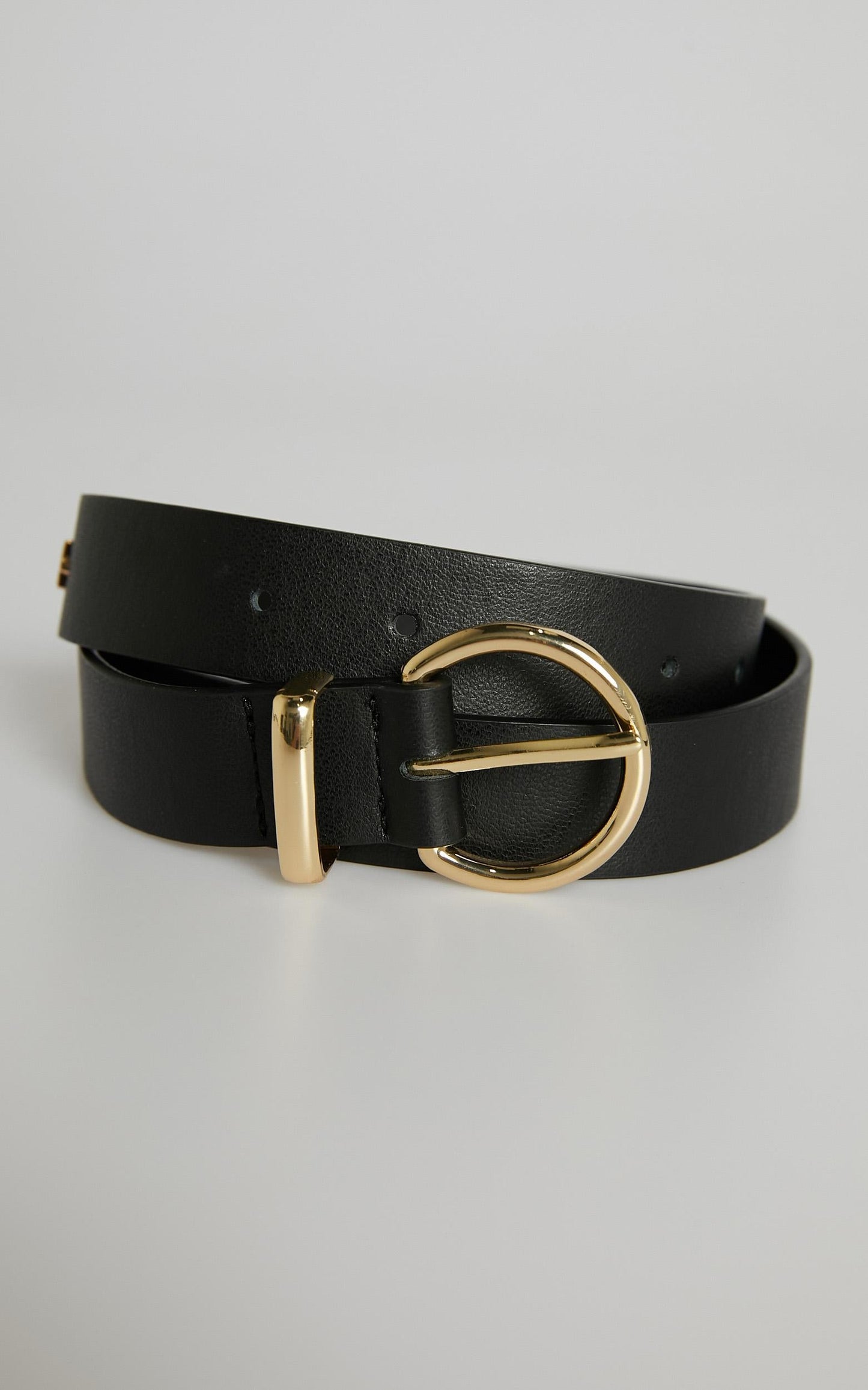 Peta and Jain - Kori Belt in Black Gold