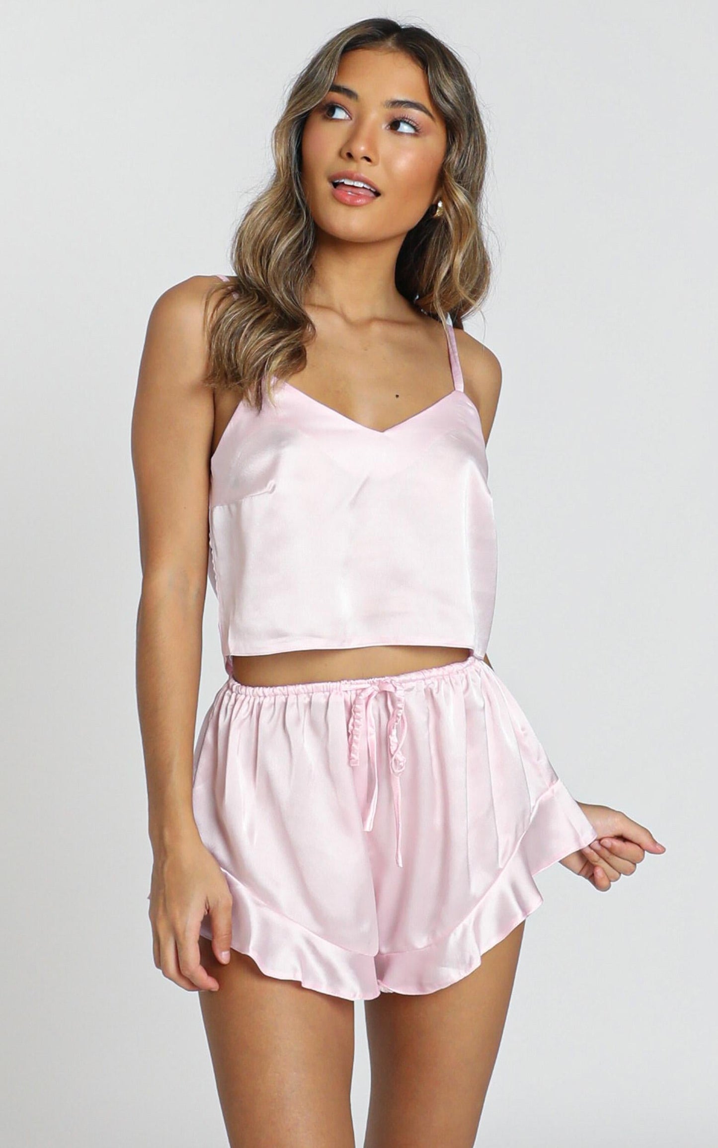 Keeping Secrets Two Piece Set in Blush