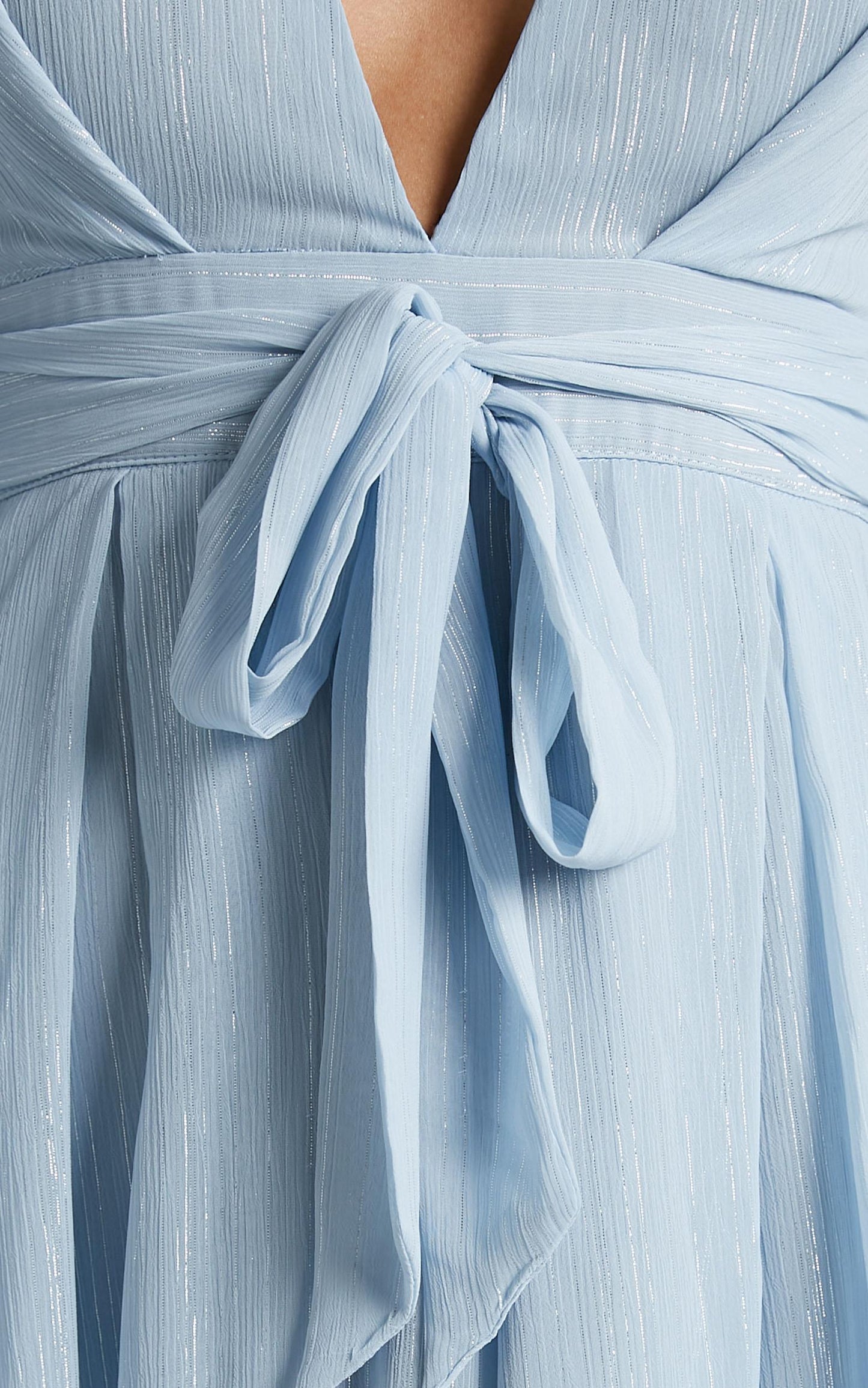 Kylah Playsuit in Powder Blue