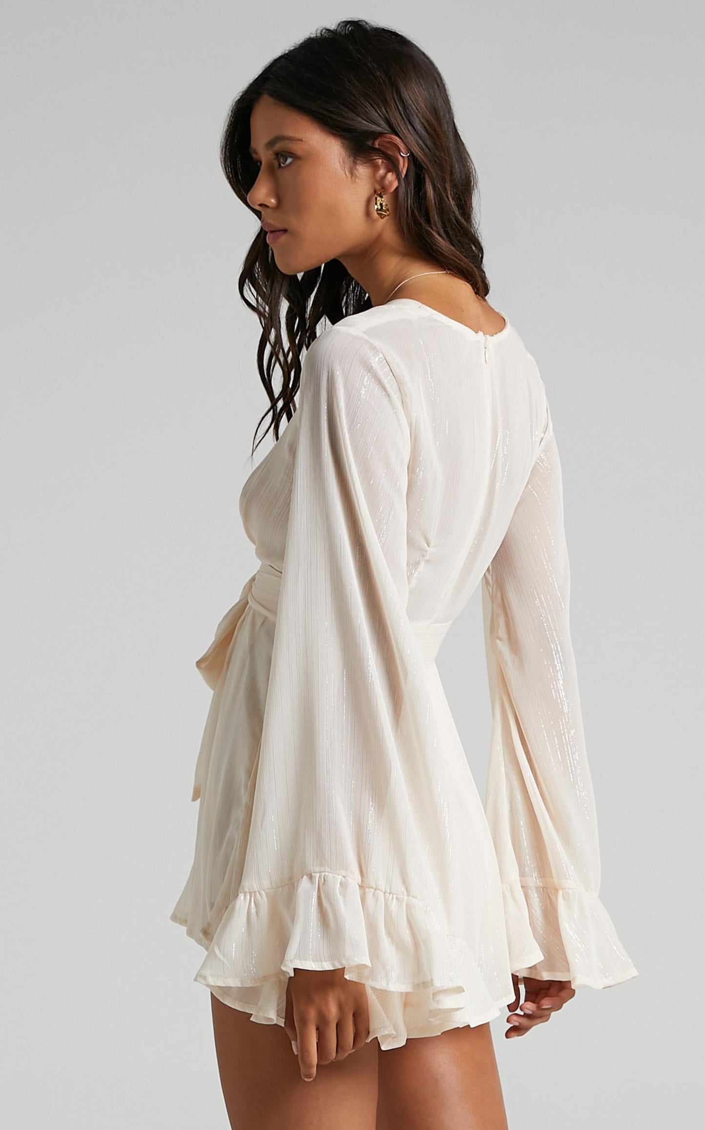 Kylah Playsuit in Cream