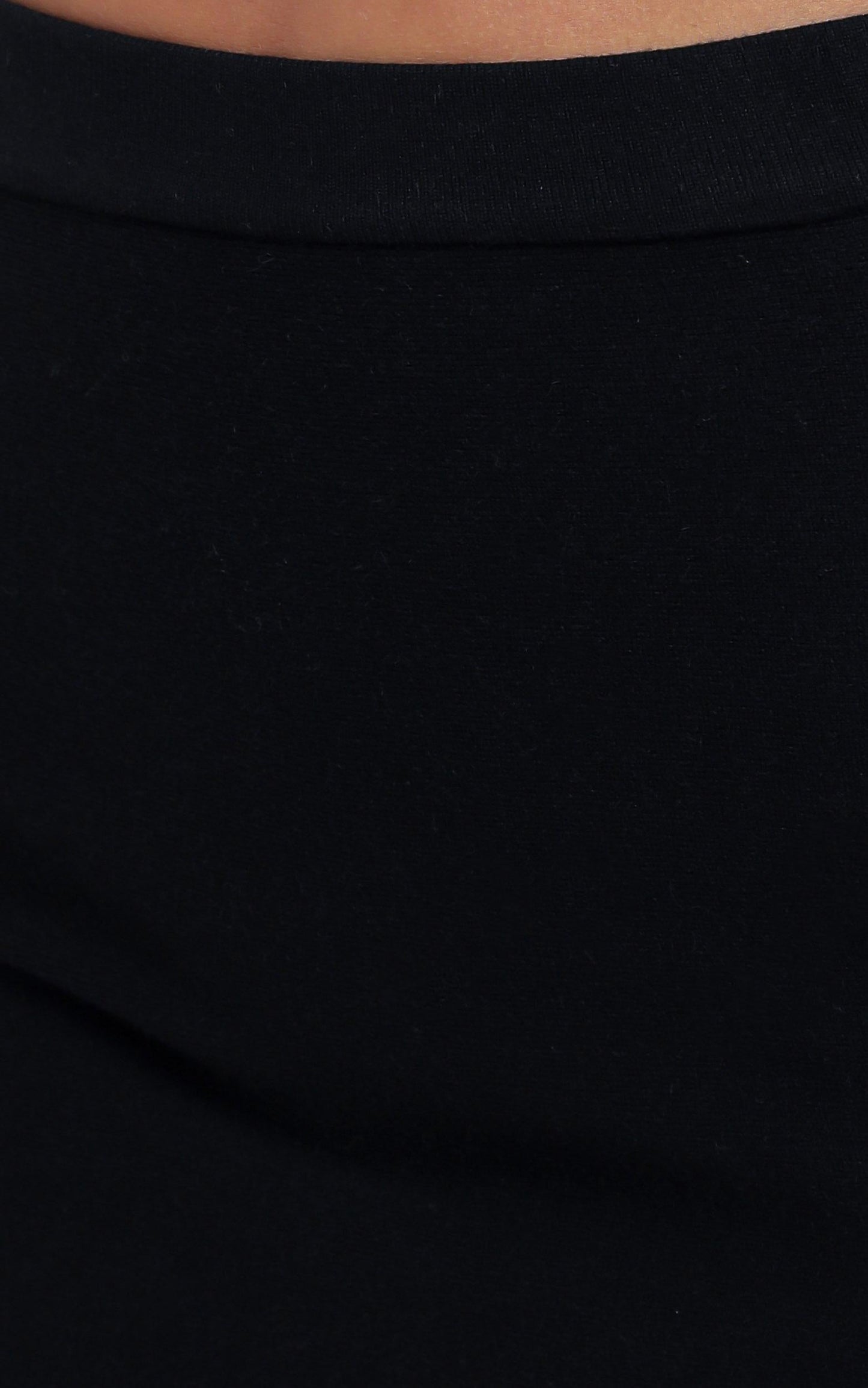 Kiley Knit Skirt in Black