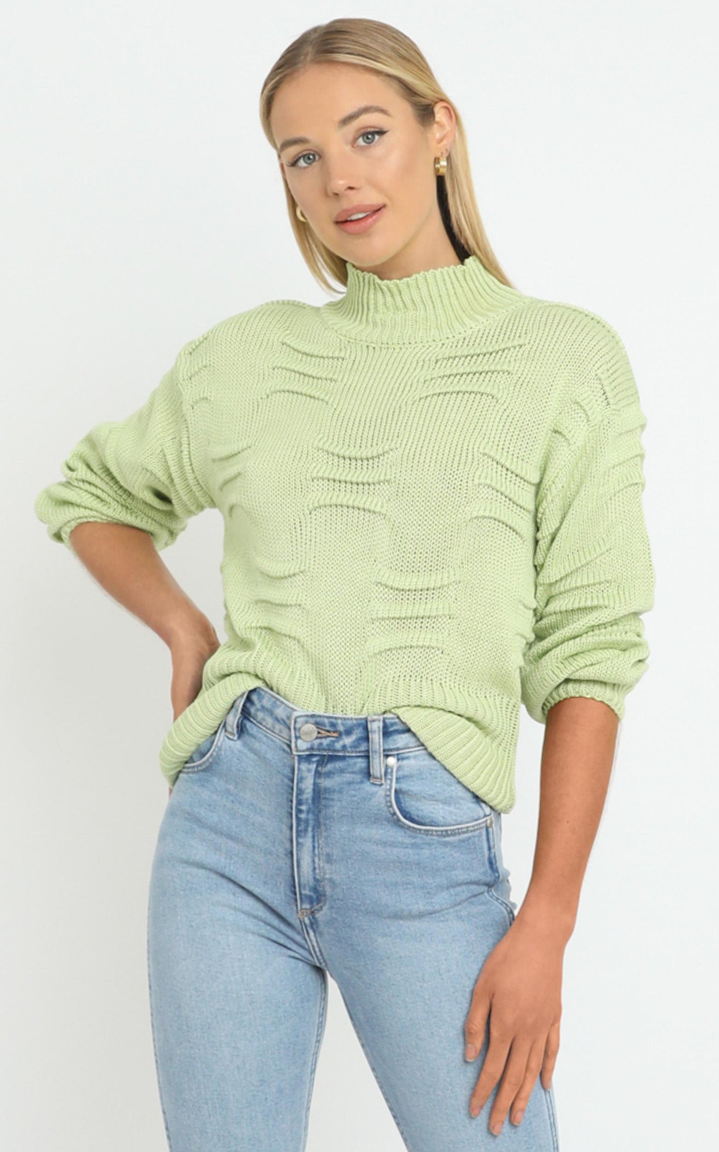 Laura Knit in Green