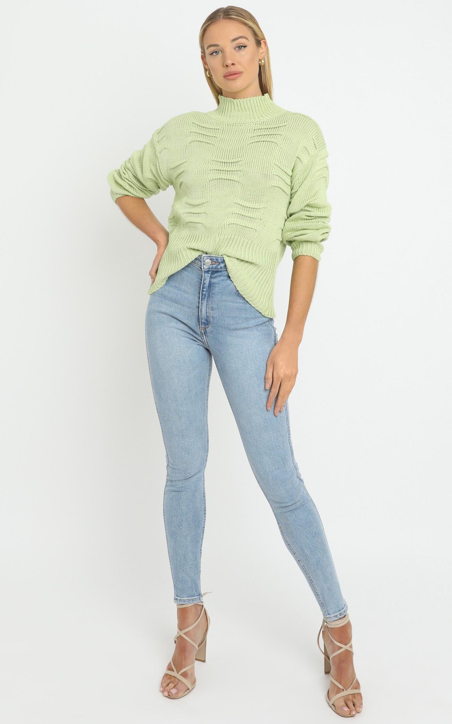 Laura Knit in Green