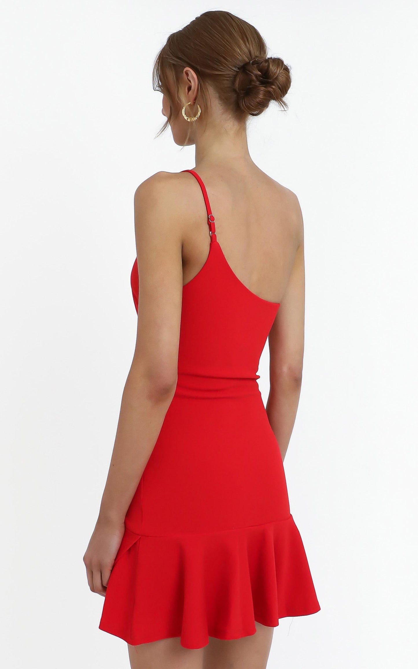Lady and Man Dress in Red